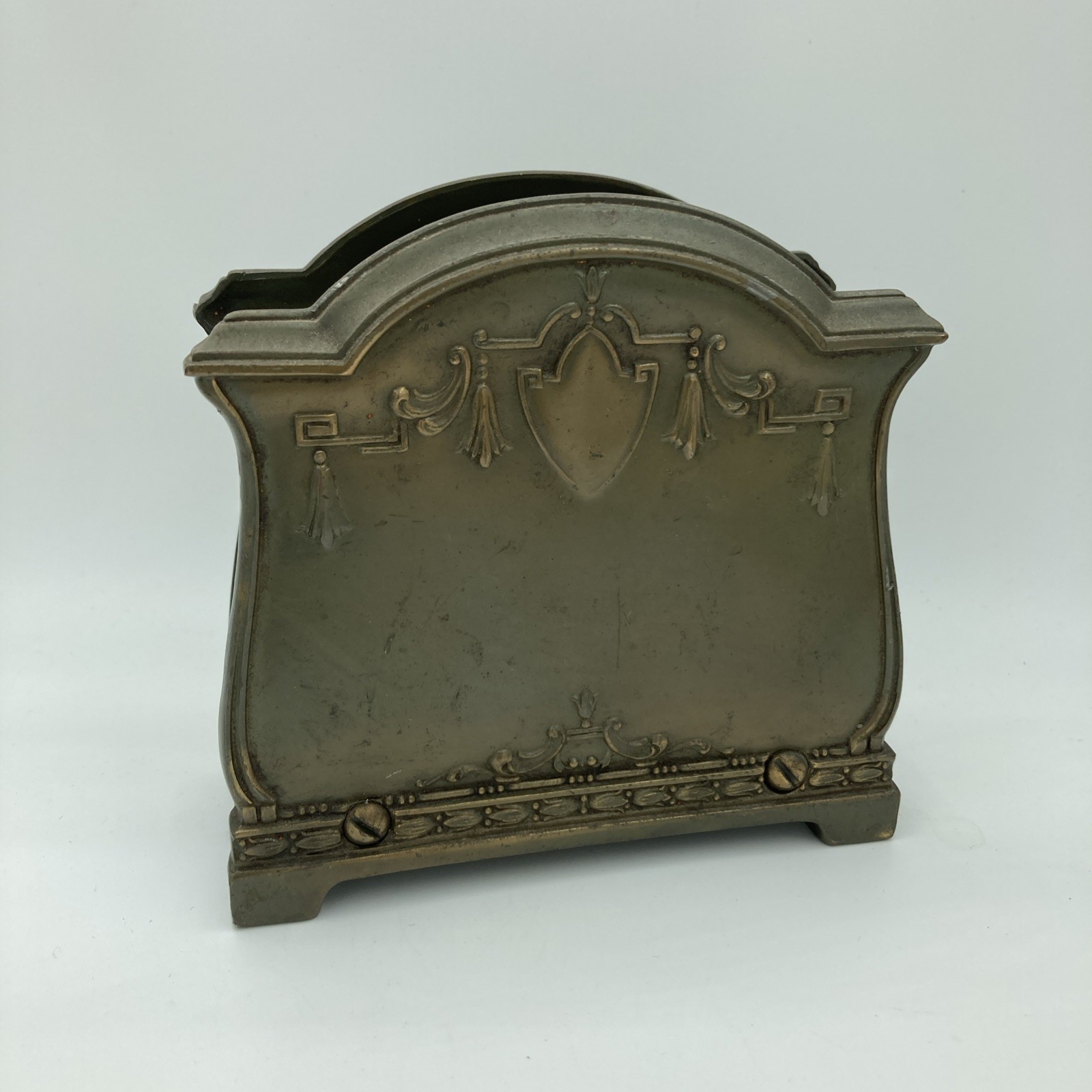 Antique VTG Jennings Brothers solid brass letter Holder JB 2356 - Art Nouveau Antique VTG Jennings Brothers solid brass letter Holder JB 2356 - Art Nouveau