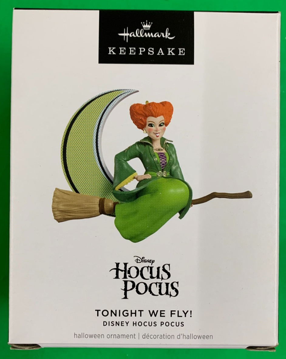 TONIGHT WE FLY - HOCUS POCUS - Disney - 2025 Hallmark Halloween Ornament - NEW TONIGHT WE FLY - HOCUS POCUS - Disney - 2025 Hallmark Halloween Ornament - NEW