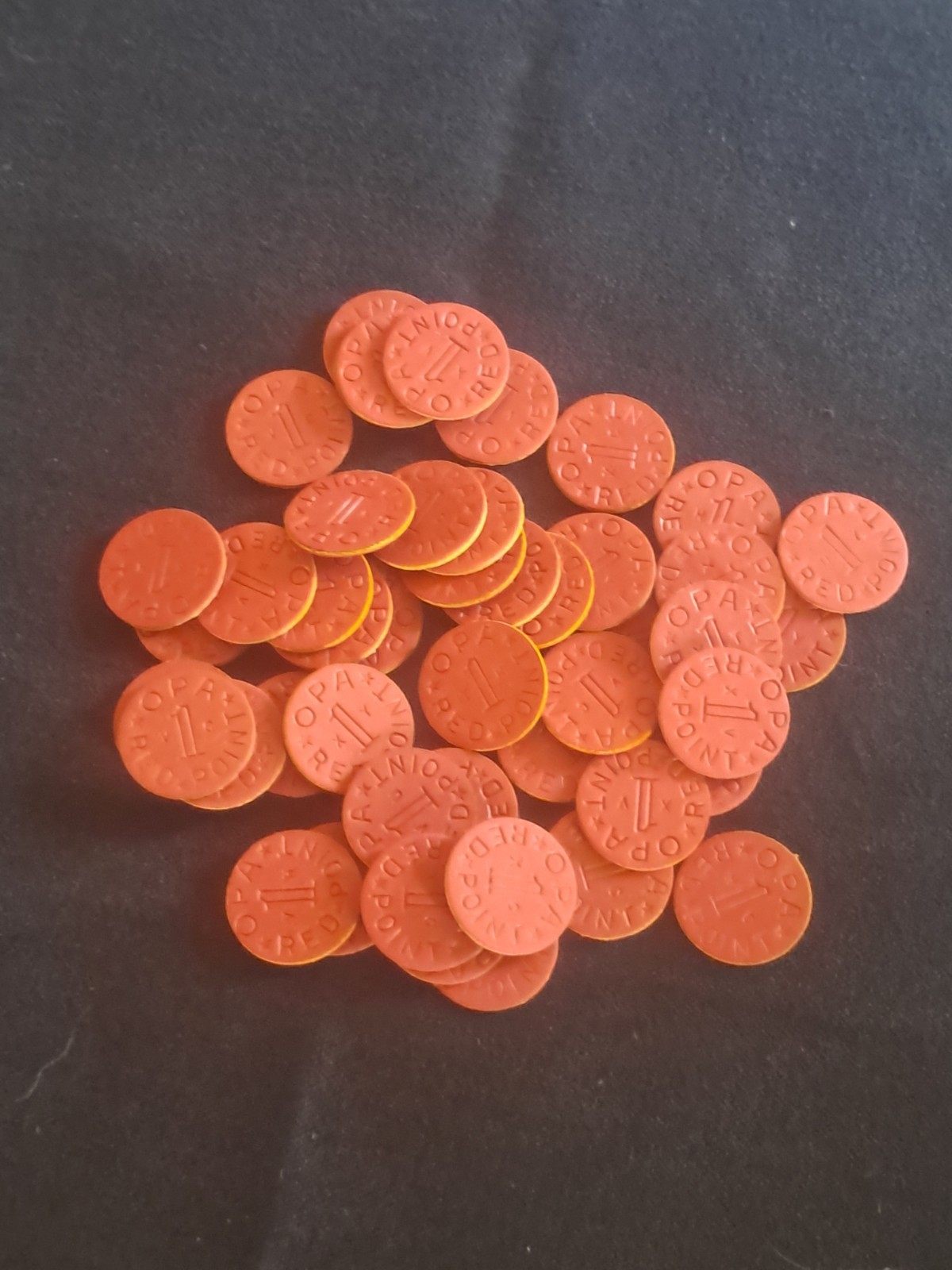 Red OPA WWII Ration Token (World War Two II Office Price Administration Tokens)