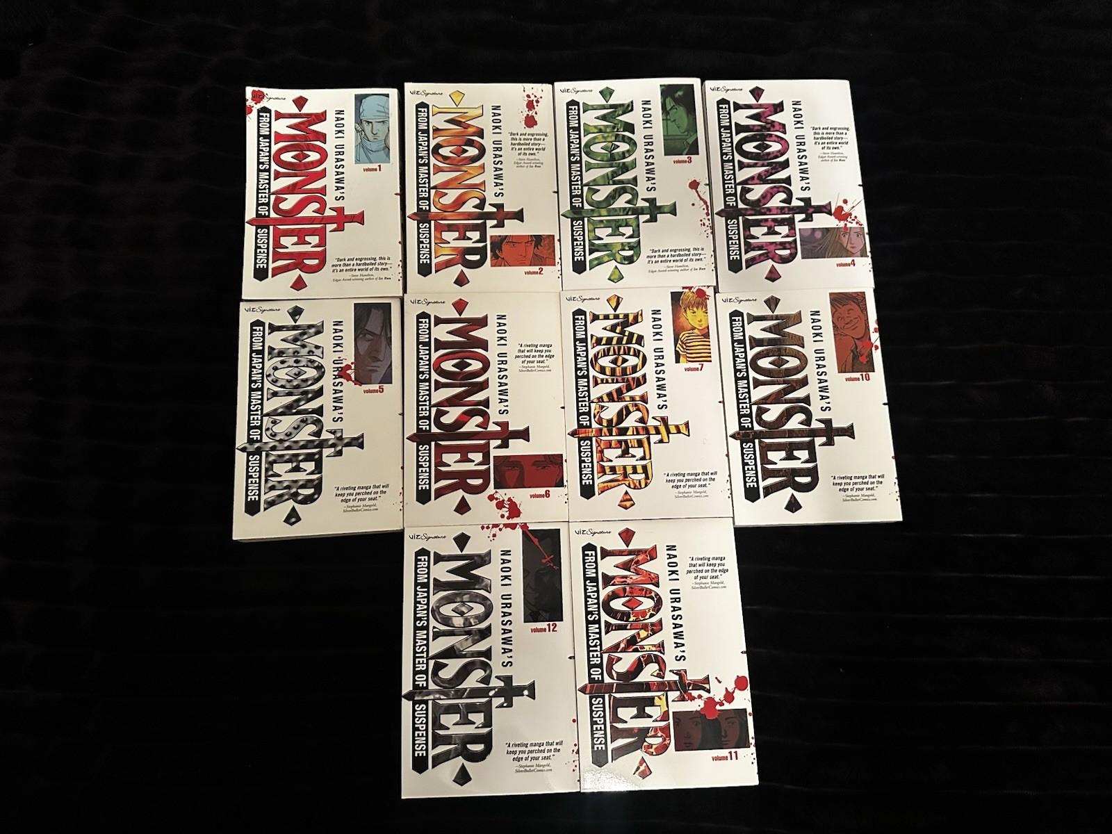 Monster Vol 1-7 10-12