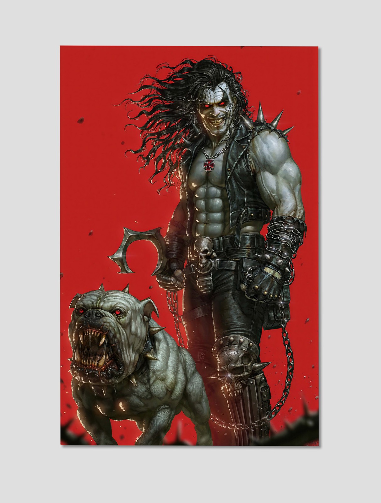 Lobo The Main Man Premium Giclee Print Poster 11x17 DC Comics Wall Art