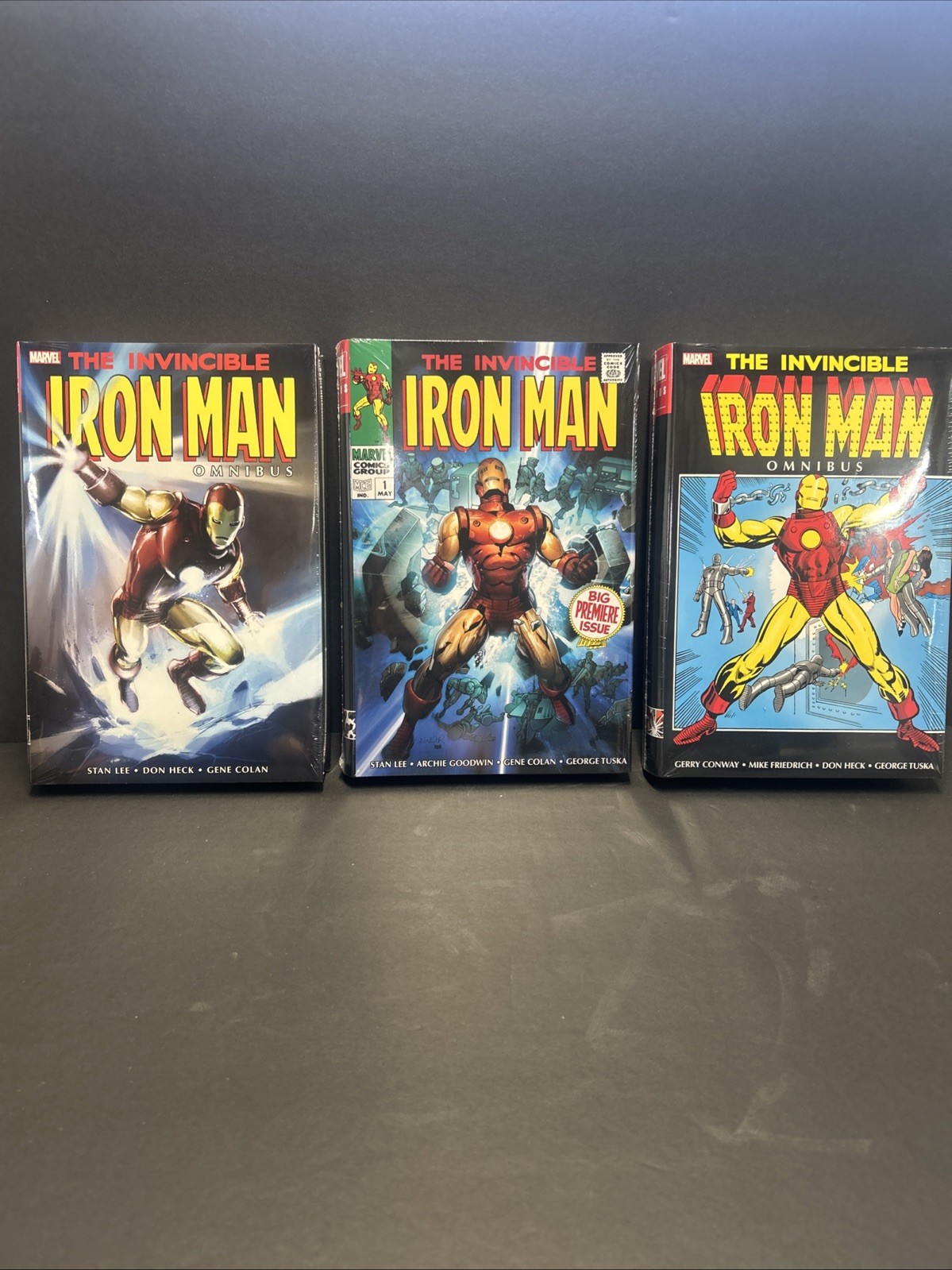 The Invincible Iron Man Omnibus Volume Vol 1 2 3 HC Hardcover 1-3 New Sealed The Invincible Iron Man Omnibus Volume Vol 1 2 3 HC Hardcover 1-3 New Sealed