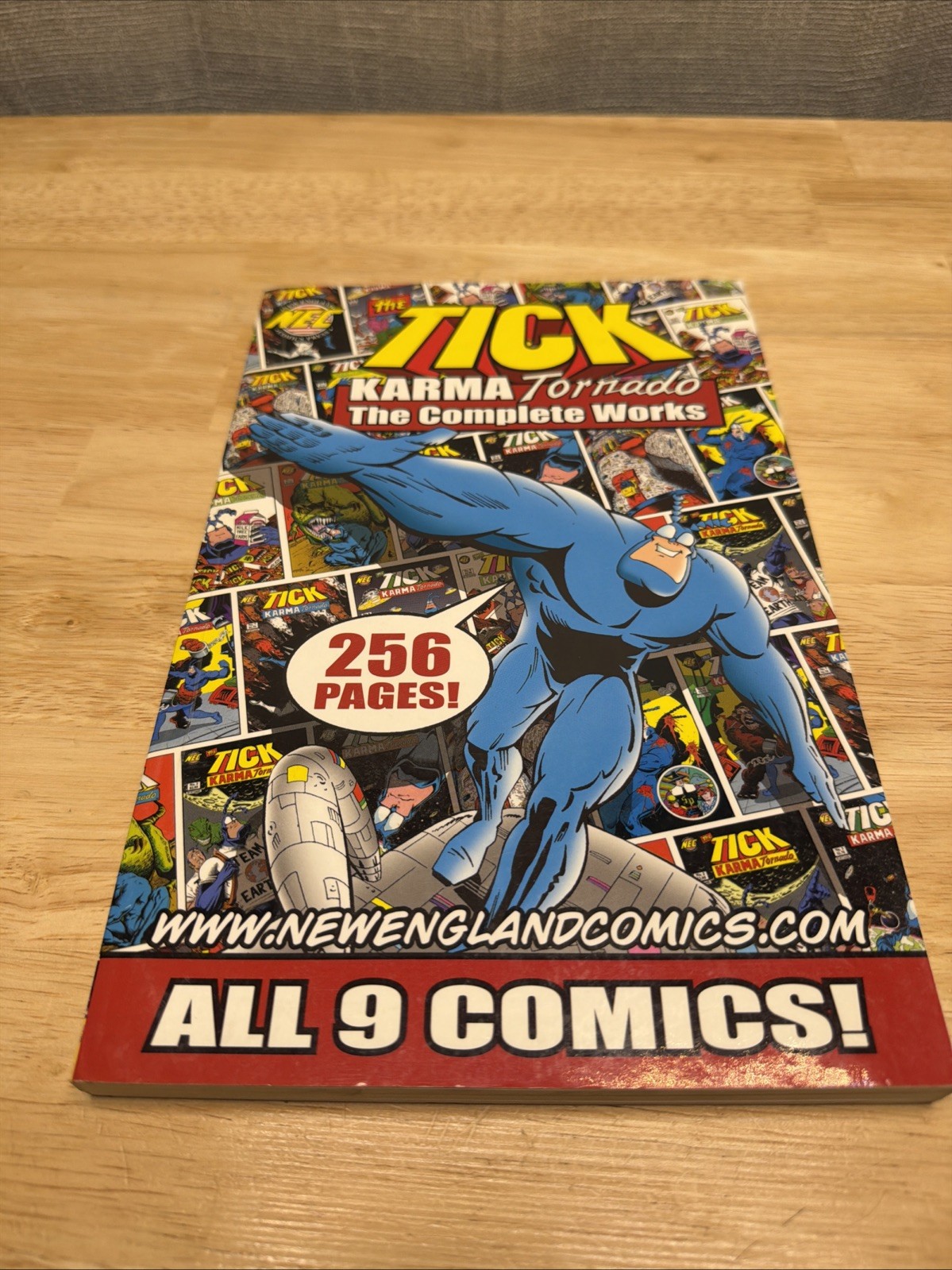 NEC The Tick Karma Tornado  Complete Works 256 Pages 2015 Graphic Novel TPB New
