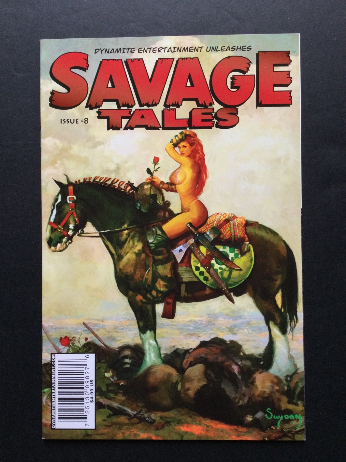 Savage Tales 8 Dynamite Comics 2007 Arthur Suydam VF/VF+ Classic Cover Savage Tales 8 Dynamite Comics 2007 Arthur Suydam VF/VF+ Classic Cover