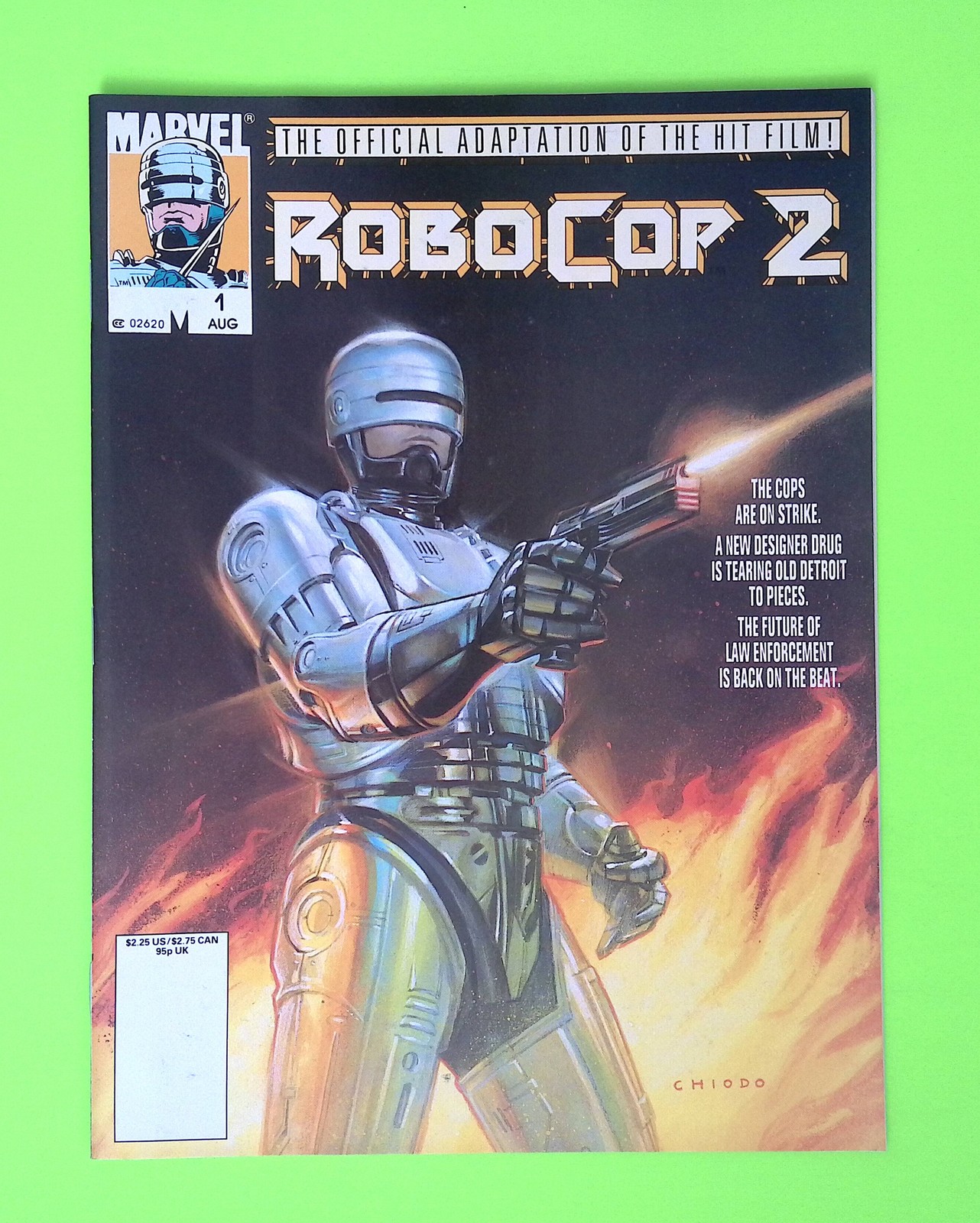 RoboCop #1 One-Shot 1990 Marvel Comics Special High Grade Comic Book MG35-21