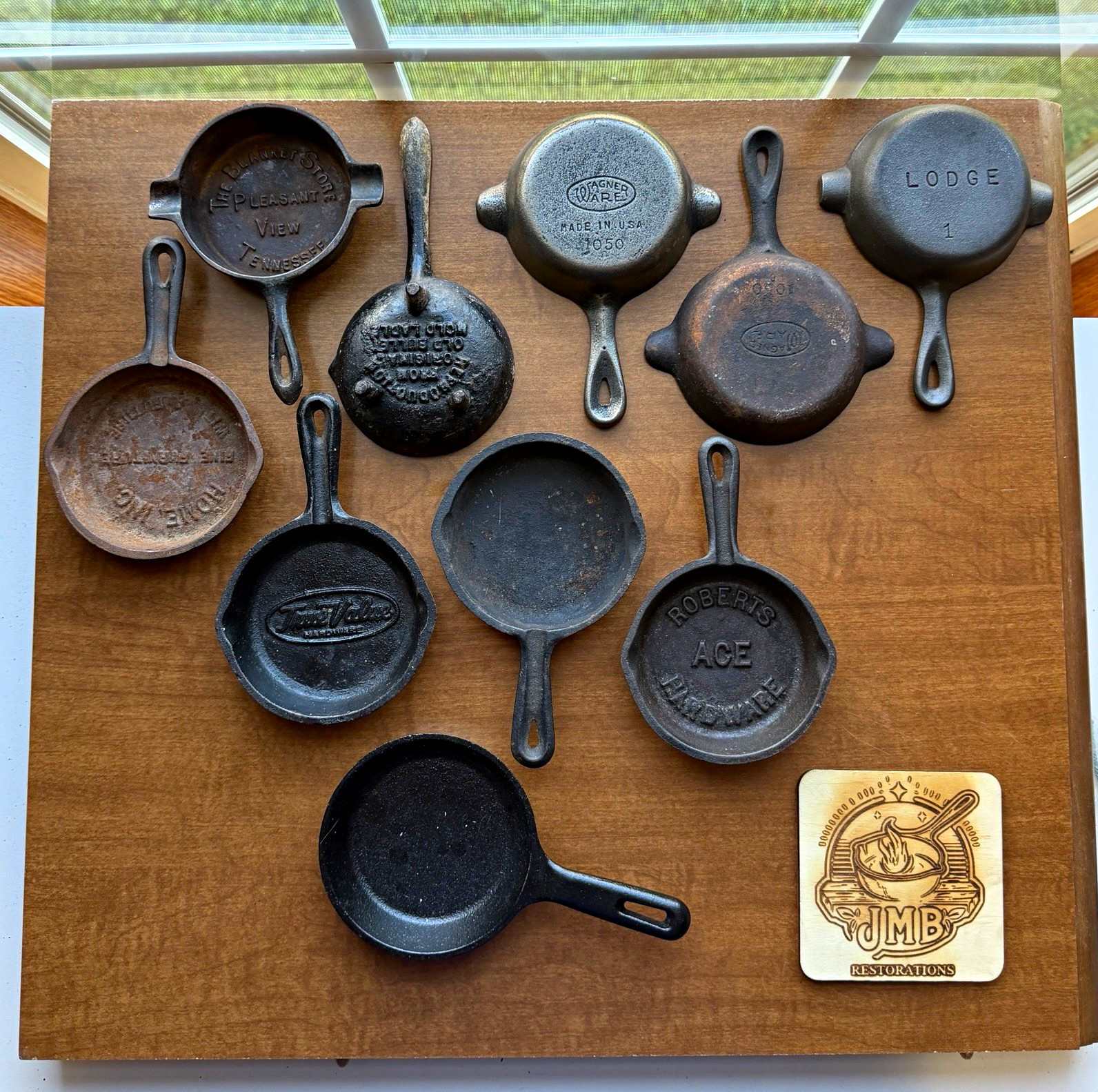 Lot of Cast Iron Advertising Minis - Lodge, Wagner, BSR, Martin, etc Lot of Cast Iron Advertising Minis - Lodge, Wagner, BSR, Martin, etc