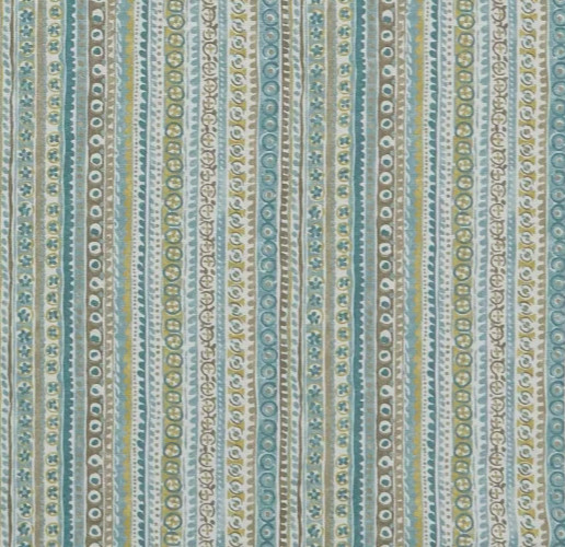 Nina Campbell Osbourne & Little Tigris Blue NCF4435 Linen Remnant 1-1/8 Yds Nina Campbell Osbourne & Little Tigris Blue NCF4435 Linen Remnant 1-1/8 Yds