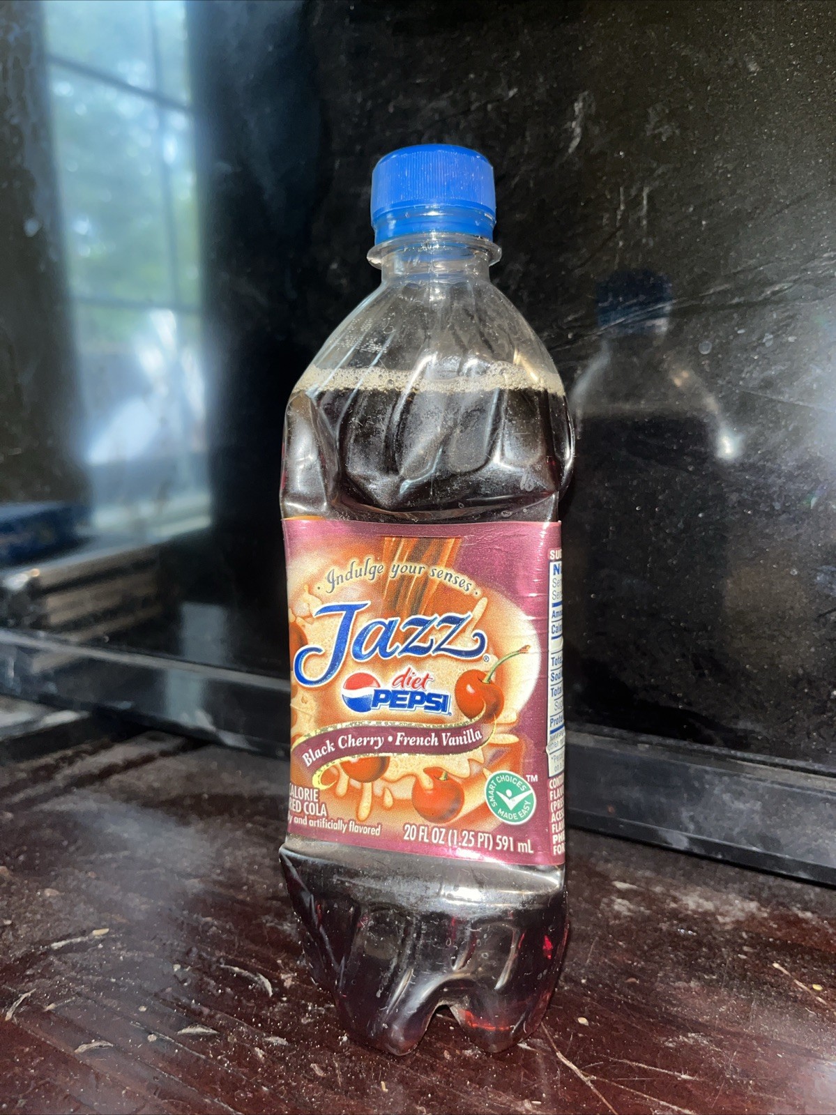 Extremely Rare Sealed Bottle Of Diet Pepsi Jazz Black Cherry French Vanilla 