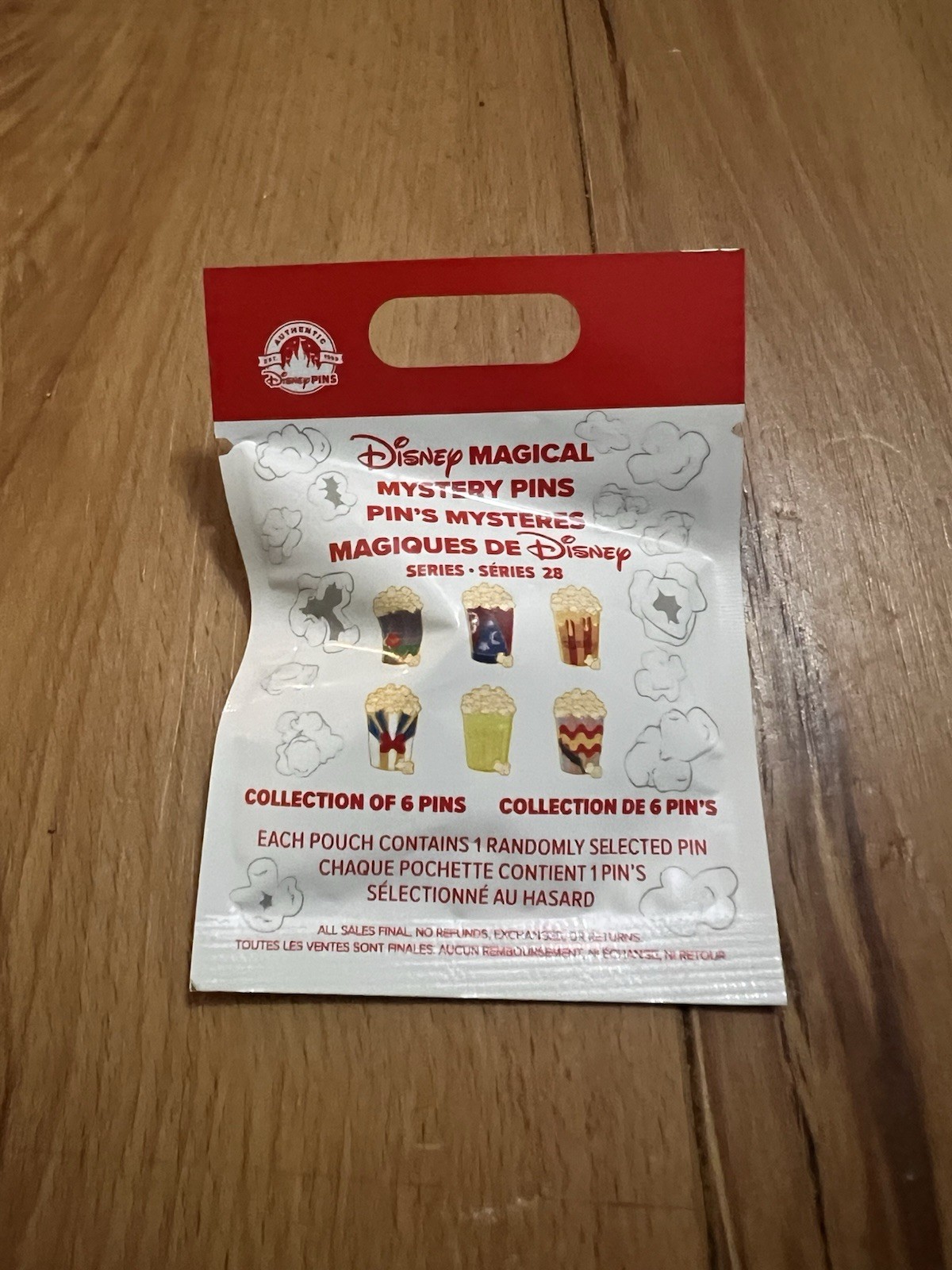 Disney Magical Mystery Pins Series 28 Unopened Pack Disney Magical Mystery Pins Series 28 Unopened Pack