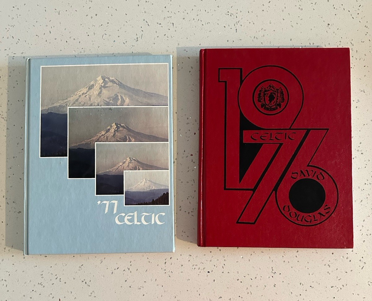 Yearbook David Douglas High School Portland Oregon 1976 1977 Celtic UNMARKED 70s Yearbook David Douglas High School Portland Oregon 1976 1977 Celtic UNMARKED 70s