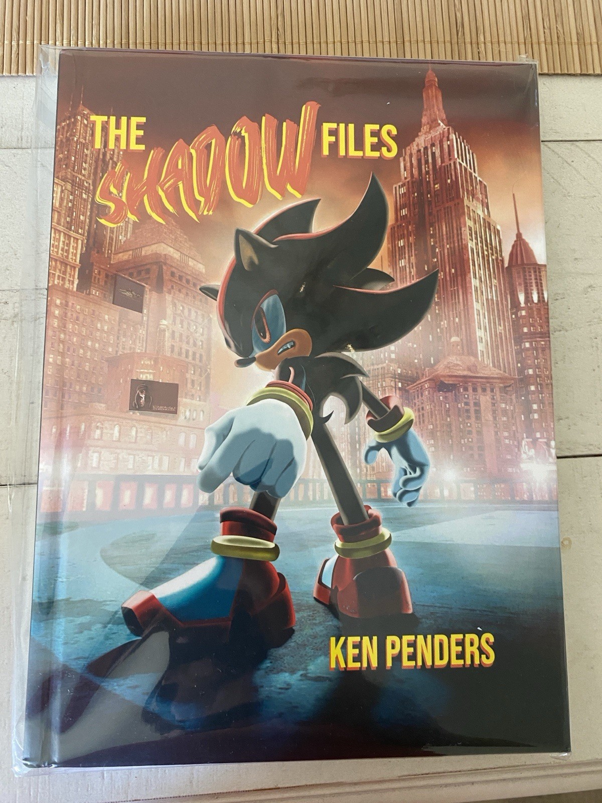 THE SHADOW FILES by Ken Penders - Signed - Rare Variant THE SHADOW FILES by Ken Penders - Signed - Rare Variant