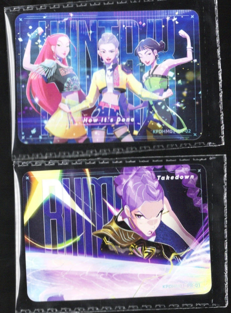 Kayou KPop Demon Hunters Special Mini Edition Promo Set KPDHM01-PR-01-02 SEALED Kayou KPop Demon Hunters Special Mini Edition Promo Set KPDHM01-PR-01-02 SEALED