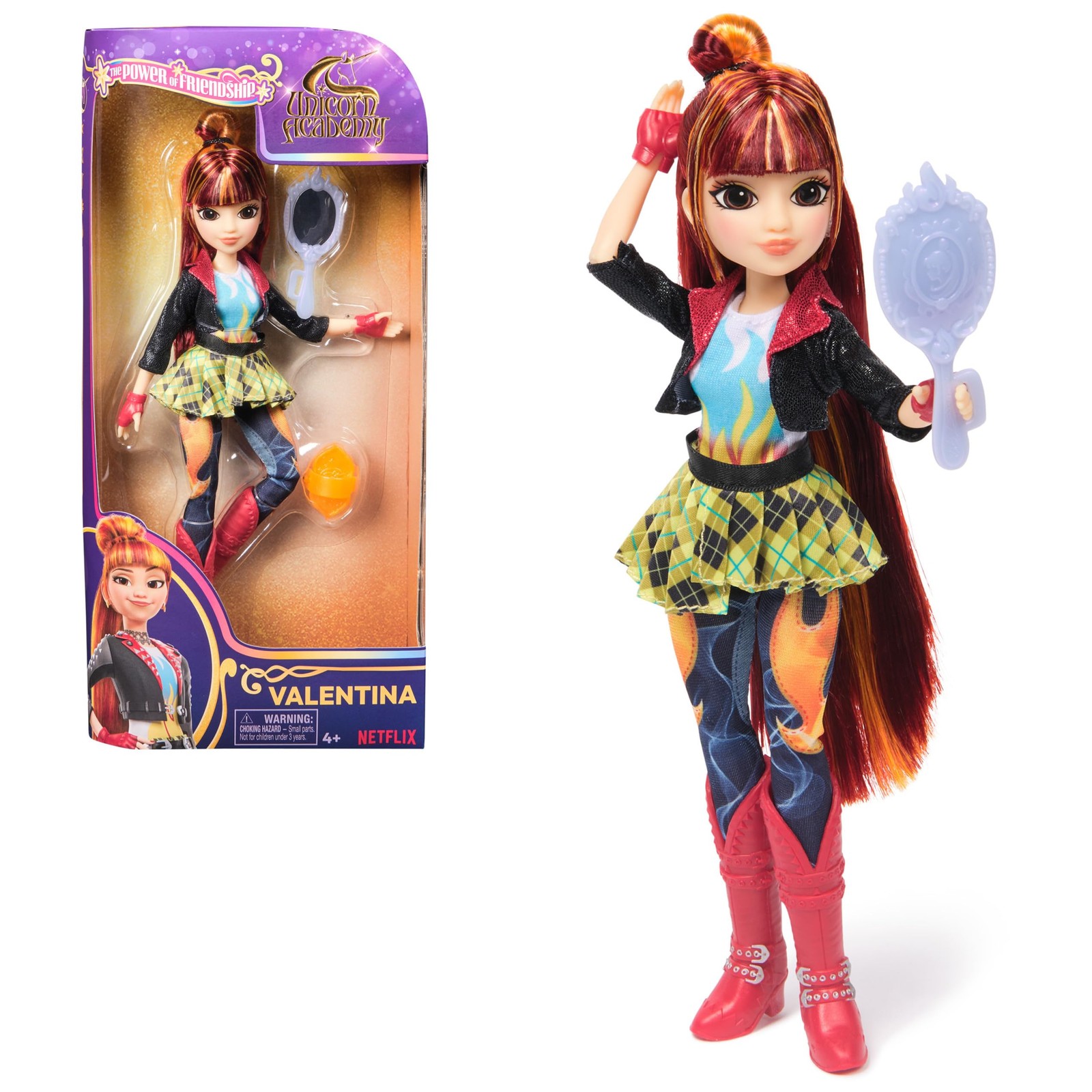 Unicorn Academy 9.5-inch Valentina Fashion Doll, Unicorn Toys, Ages 4+ Unicorn Academy 9.5-inch Valentina Fashion Doll, Unicorn Toys, Ages 4+
