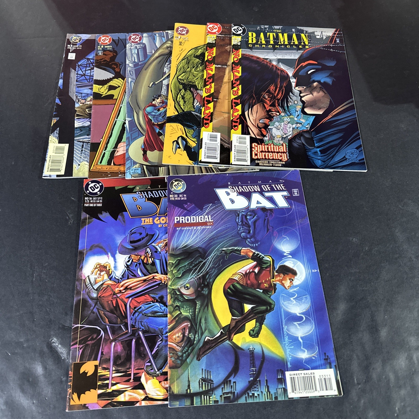 The Batman Chronicles comic Lot 1.5,7,8,18,18 Plus 2 Fn/vf J7 The Batman Chronicles comic Lot 1.5,7,8,18,18 Plus 2 Fn/vf J7
