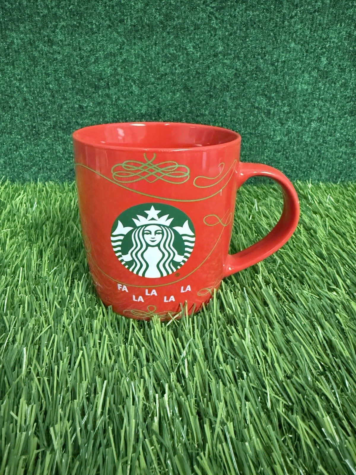 STARBUCKS Christmas FA LA LA LA LA Coffee MUG - Mermaid ~ 12 oz. - Holiday 2020