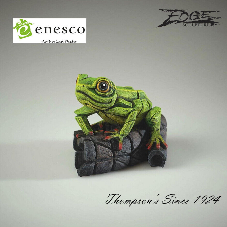 Enesco Tree Frog Figure Edge Sculpture 6015254 New in Box