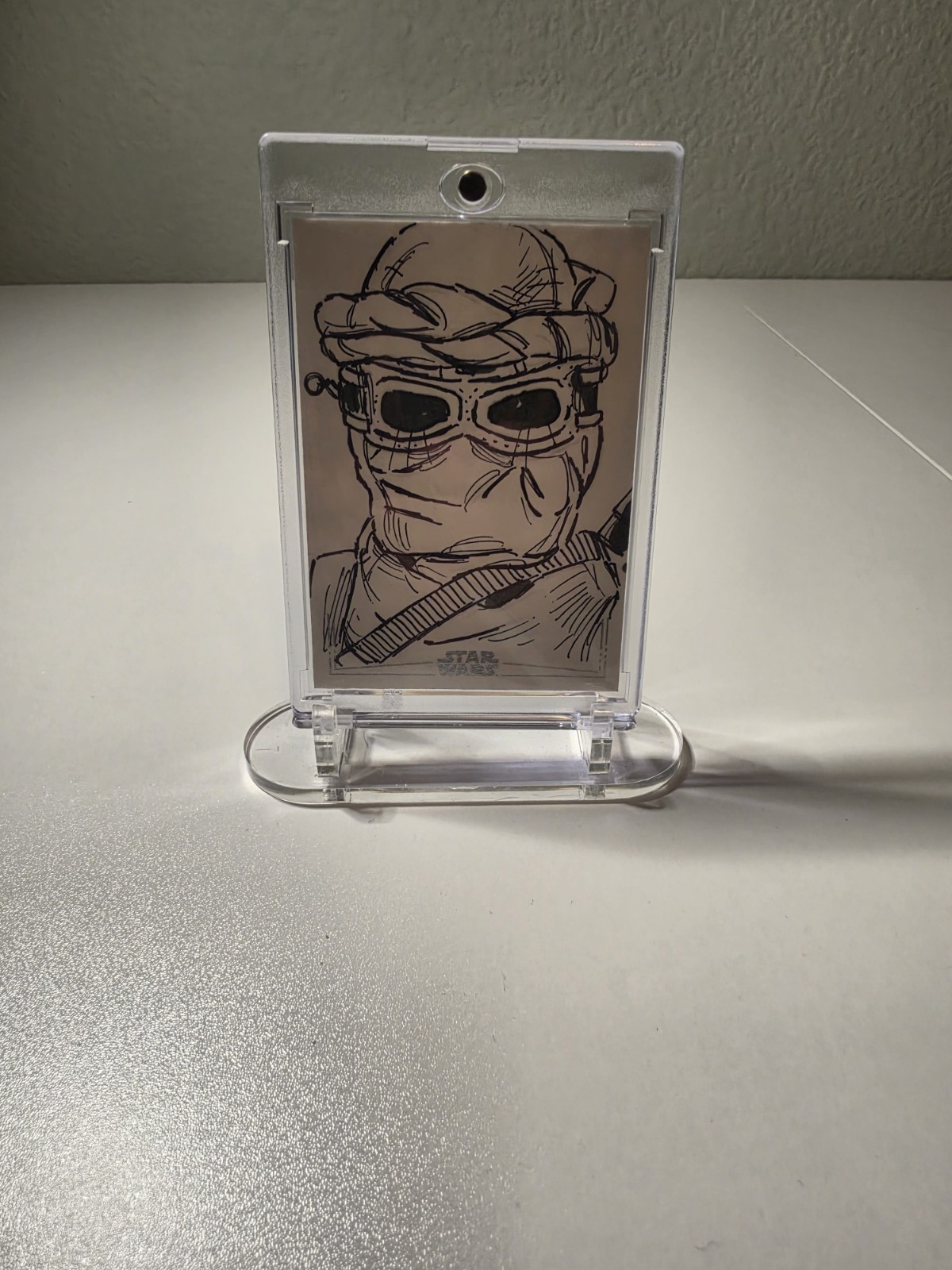 2025 Topps Chrome Star Wars - Rey In Jakku Scavenger Gear - SKETCH 1/1 2025 Topps Chrome Star Wars - Rey In Jakku Scavenger Gear - SKETCH 1/1
