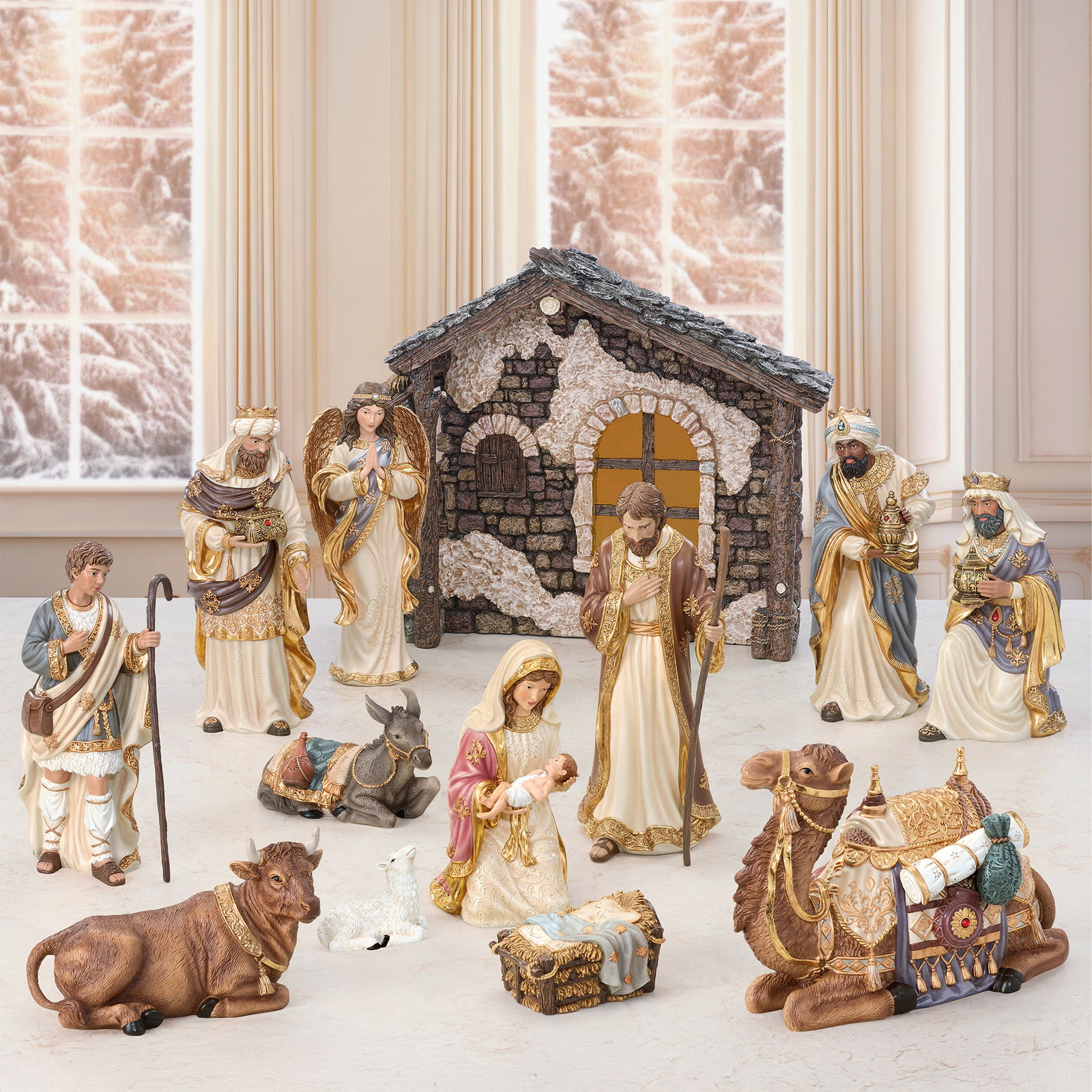 Kirkland Signature Nativity Set, 14-Piece Kirkland Signature Nativity Set, 14-Piece