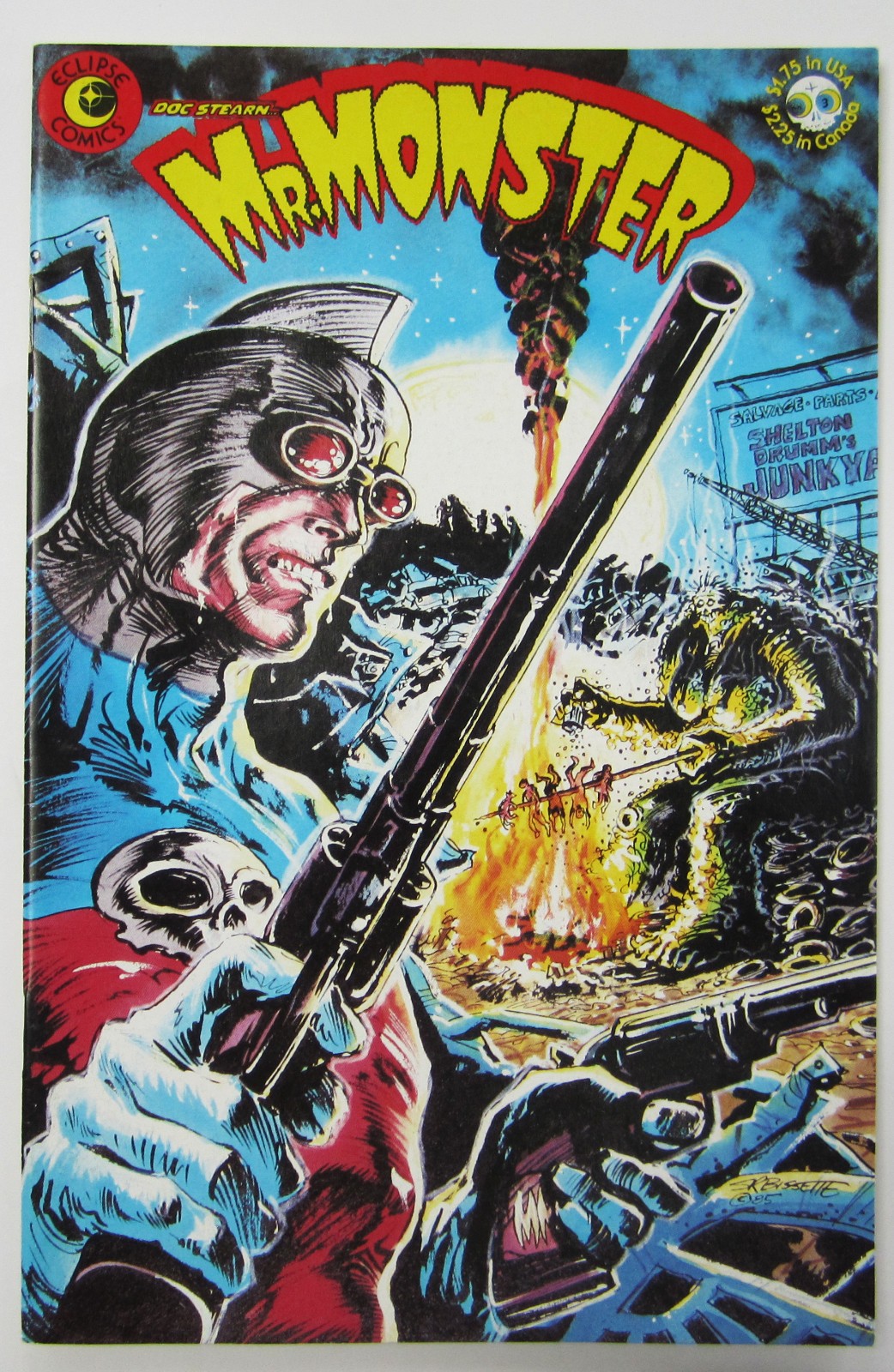 Doc Stearn Mr. Monster\'s Hi-Octane Horror #3 Oct 1985 Eclipse Comics NEAR MINT Doc Stearn Mr. Monster\'s Hi-Octane Horror #3 Oct 1985 Eclipse Comics NEAR MINT