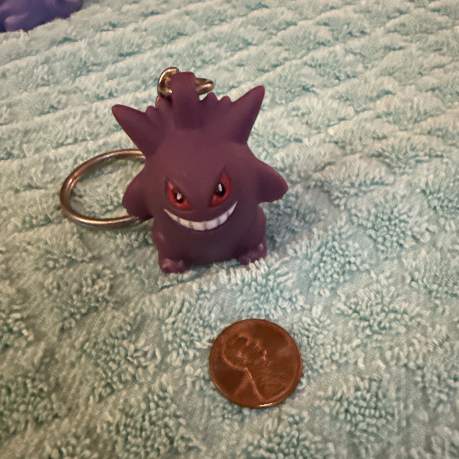 Vintage 1999 Pokémon Sasco Gengar Keychain In Great Shape Vintage 1999 Pokémon Sasco Gengar Keychain In Great Shape