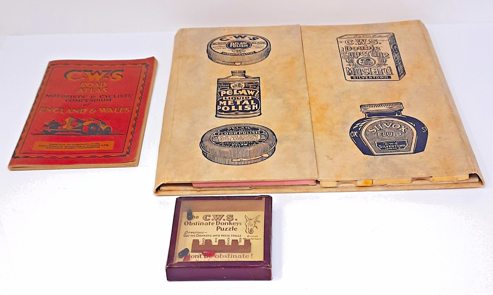 Rare C.W.S. Co-Operative Wholesale Society Ltd 1930's promotional collection. Rare C.W.S. Co-Operative Wholesale Society Ltd 1930's promotional collection.