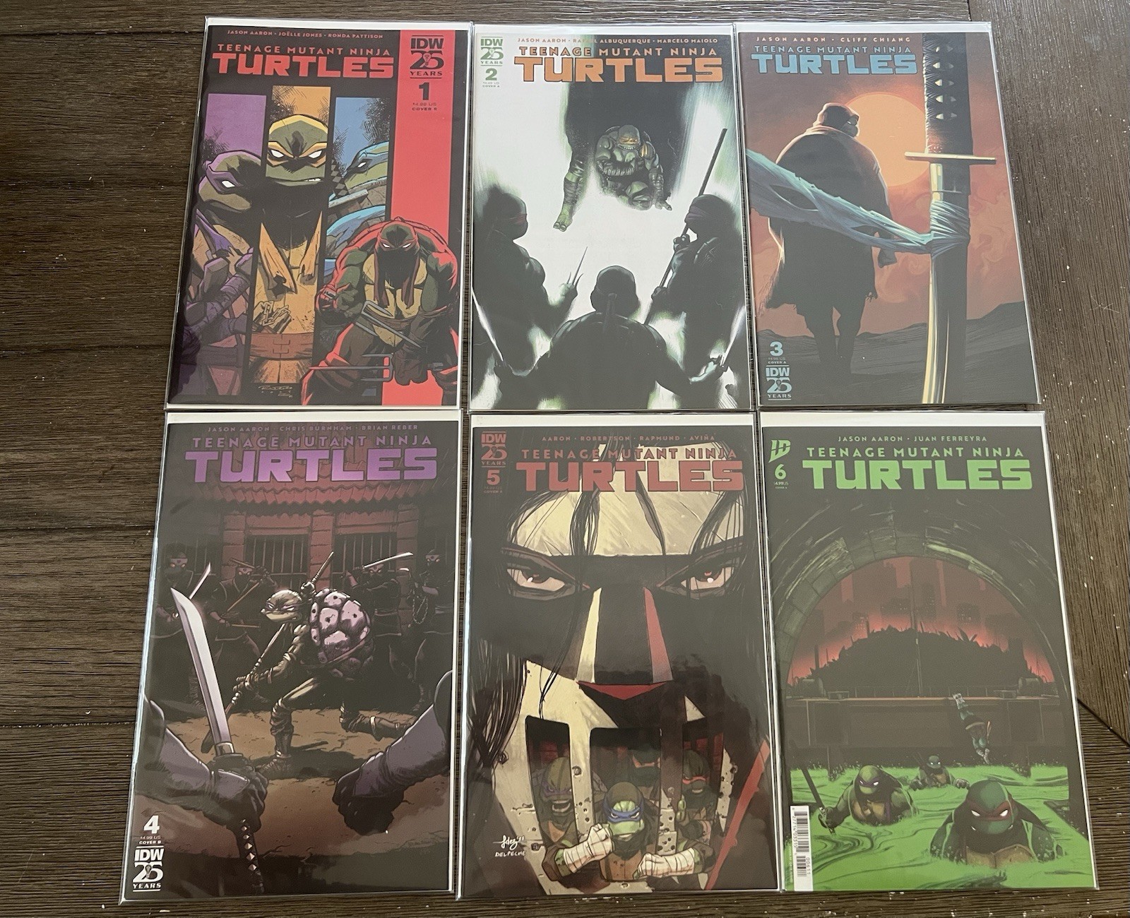 Teenage Mutant Ninja Turtles Jason Aaron 1-13 Teenage Mutant Ninja Turtles Jason Aaron 1-13