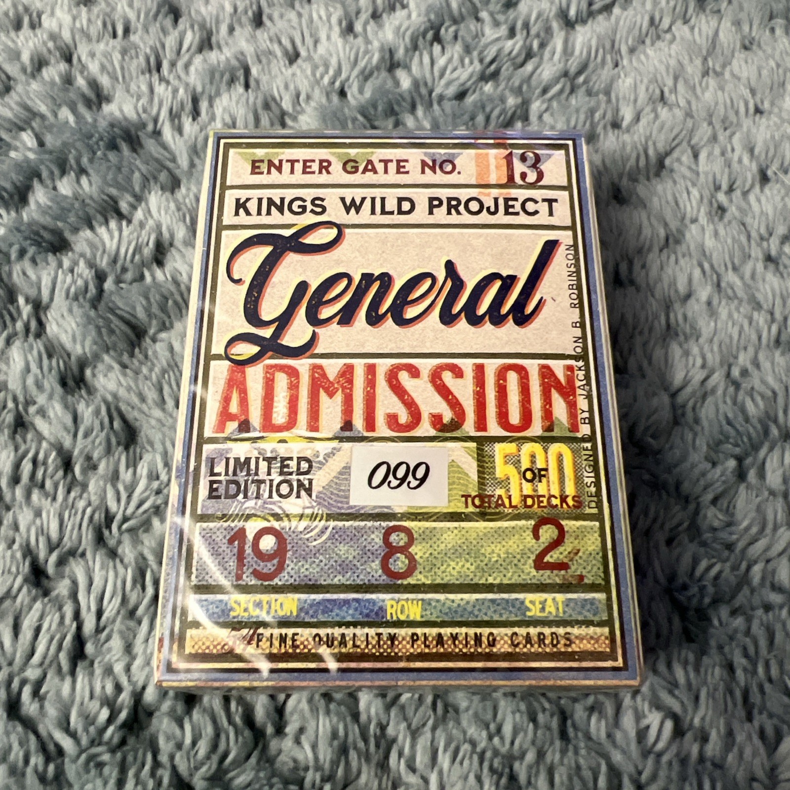 Kings Wild Limited Edition General Admission 99/500 Kings Wild Limited Edition General Admission 99/500