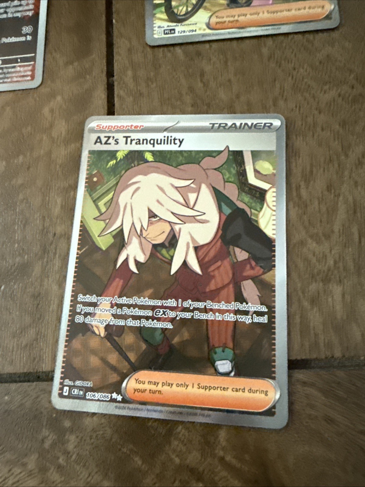 AZ’s Tranquility 106/086, Pokemon, Chaos Rising, CRI EN AZ’s Tranquility 106/086, Pokemon, Chaos Rising, CRI EN