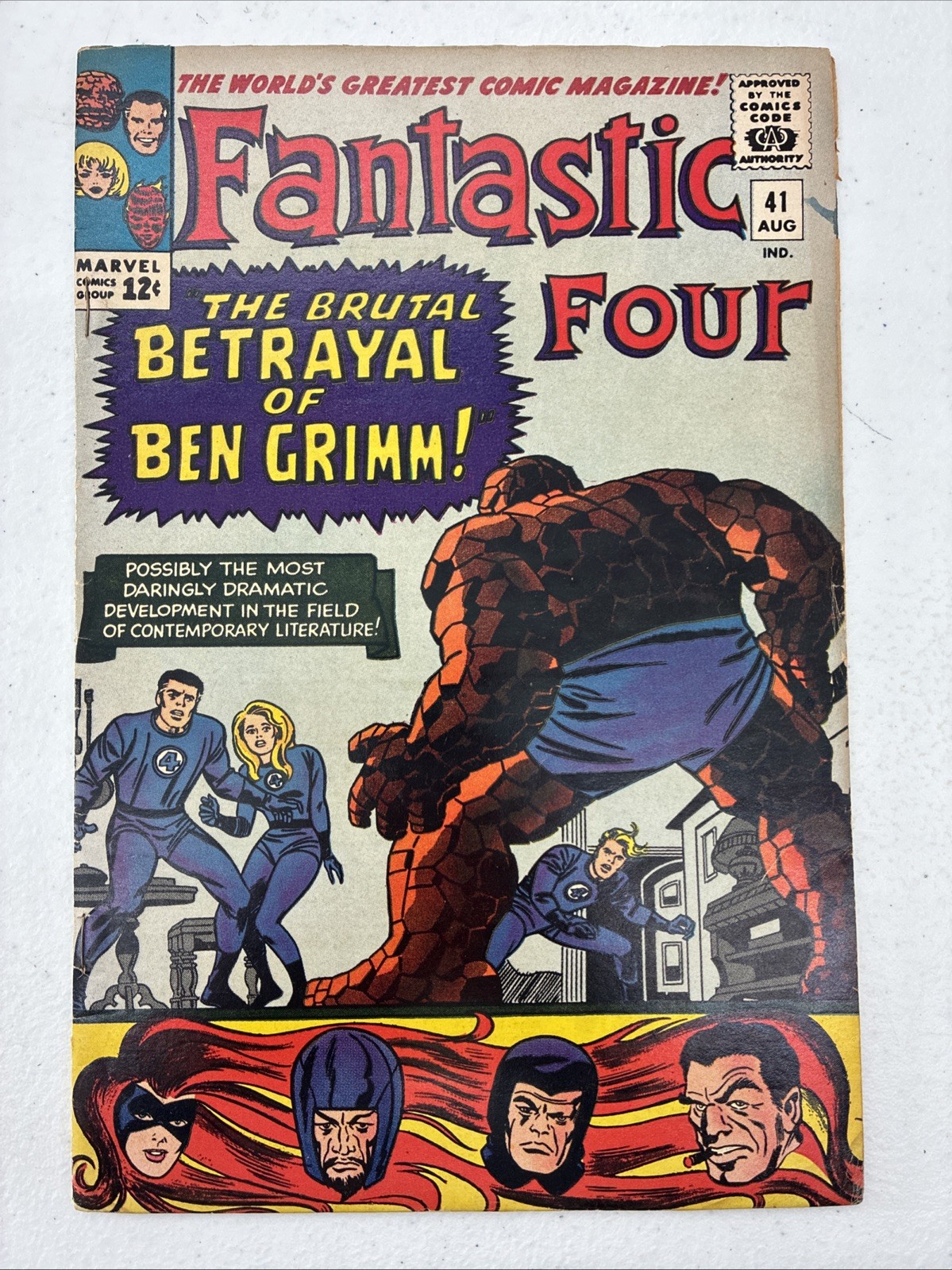 FANTASTIC FOUR #41 COMIC BOOK  MARVEL COMICS   1st SERIES