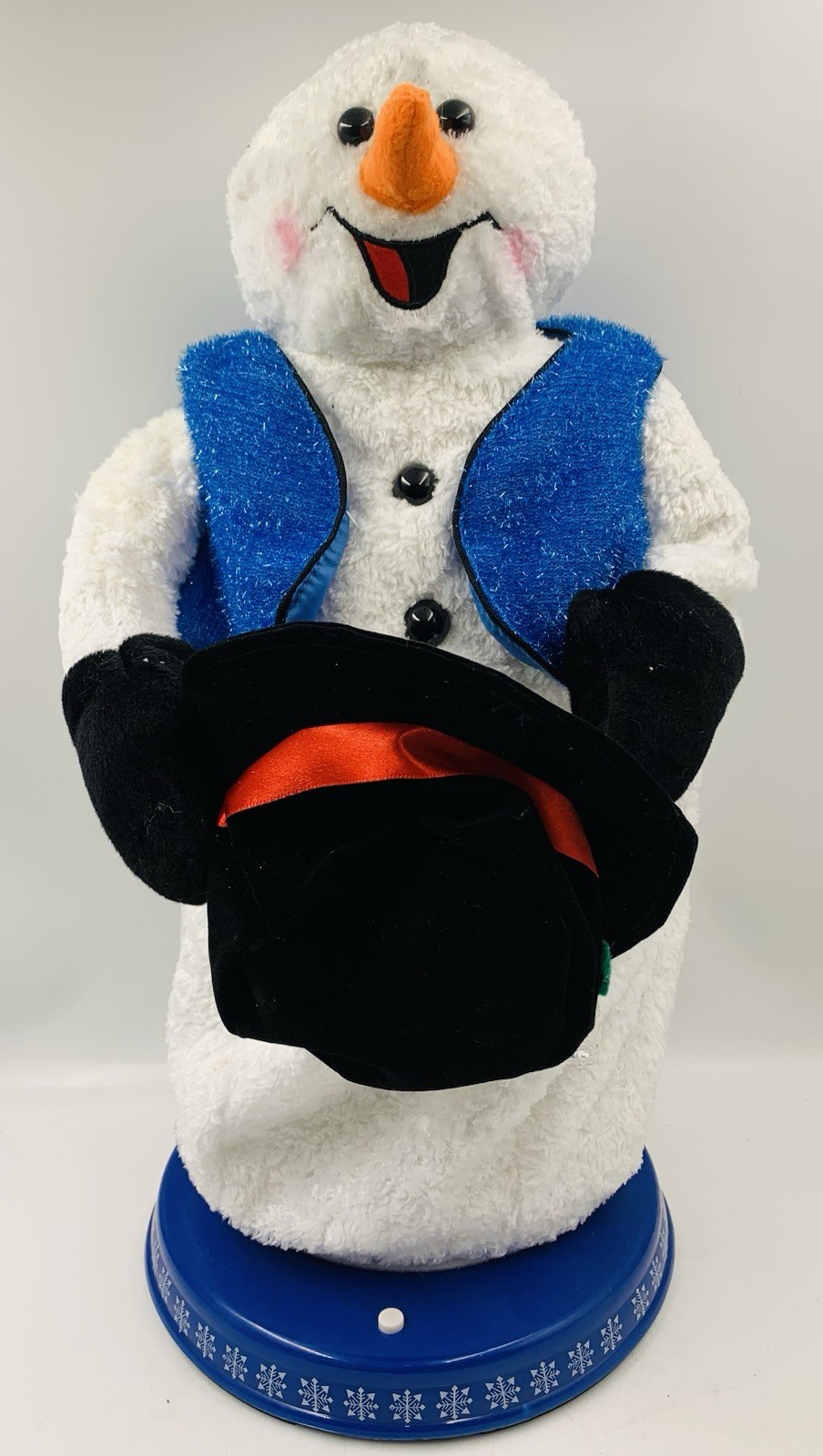 Vintage Gemmy Animated Spinning Snowflake Snowman Singing Dancing Snow Miser Vintage Gemmy Animated Spinning Snowflake Snowman Singing Dancing Snow Miser