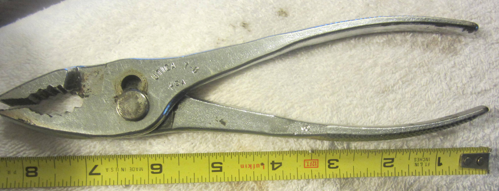 1 adjustable Utica 7-8 Slip Joint Pliers,8-1/16\ 1 adjustable Utica 7-8 Slip Joint Pliers,8-1/16\
