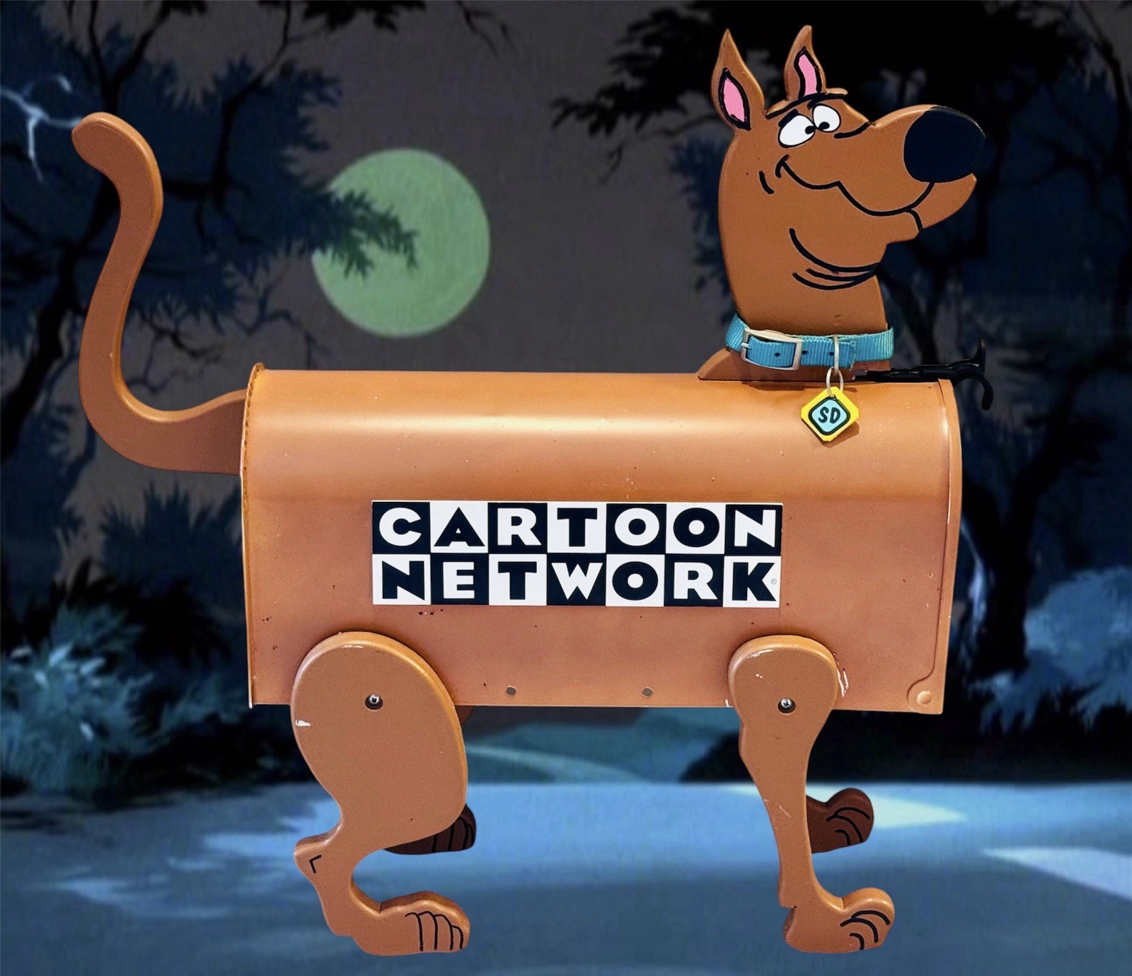Cartoon Network Scooby-Doo MailBox Employee/Executive Sample Unproduced RARE Cartoon Network Scooby-Doo MailBox Employee/Executive Sample Unproduced RARE