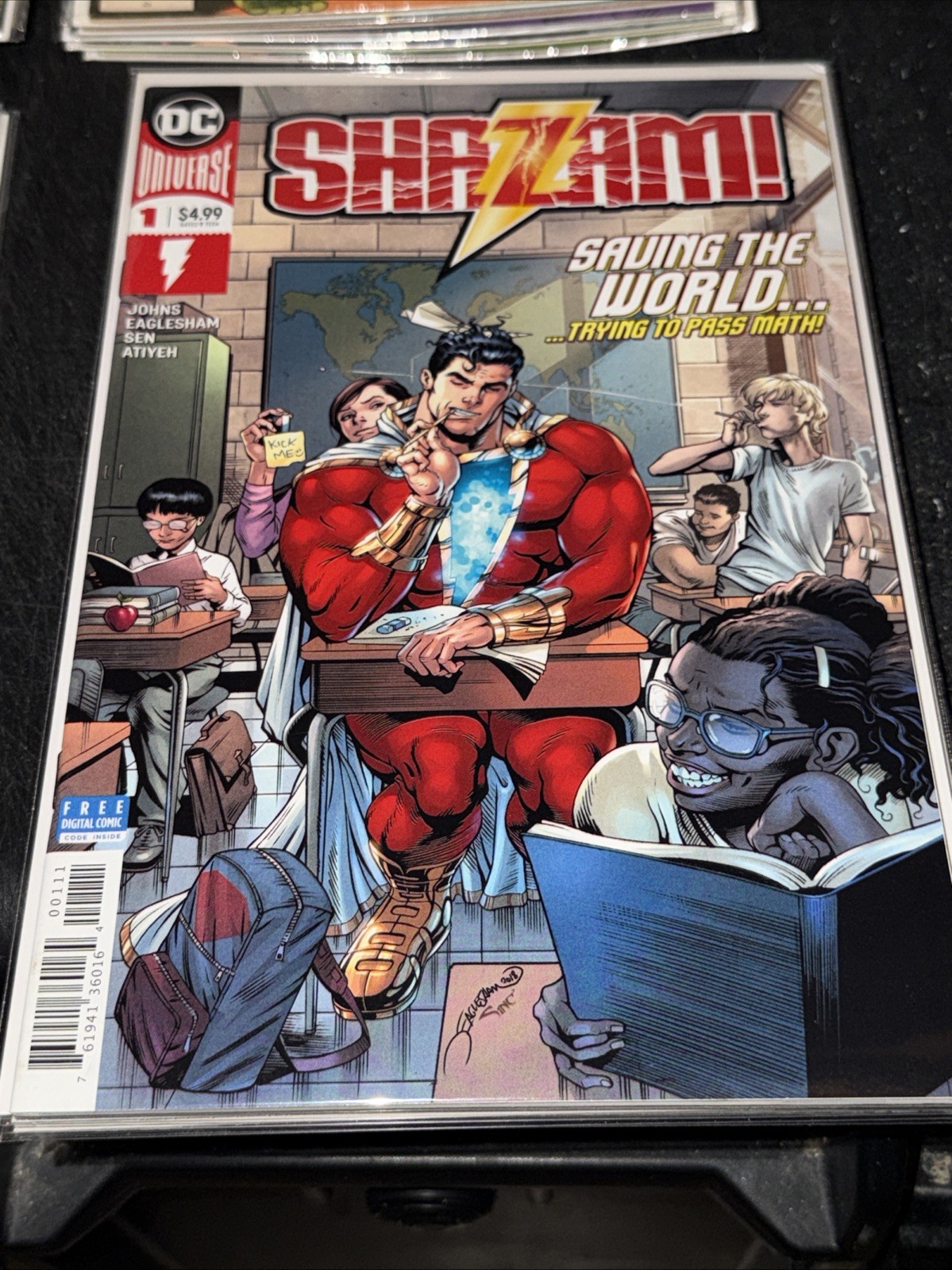 Shazam # 1 (Cover A) - Geoff Johns - DC Comics 2018 1st Issue