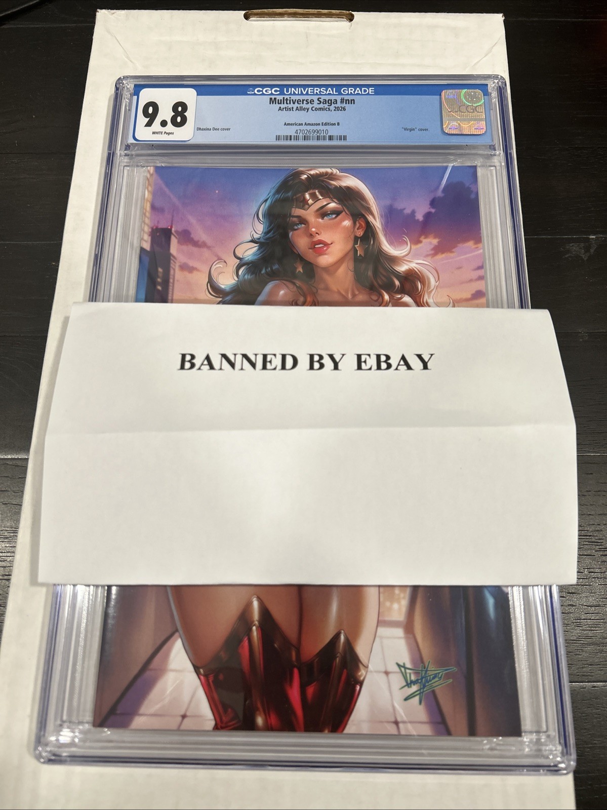 Wonder Woman: Multiverse Sage #nn - CGC 9.8 - WP - Virgin Cover (2026) Wonder Woman: Multiverse Sage #nn - CGC 9.8 - WP - Virgin Cover (2026)