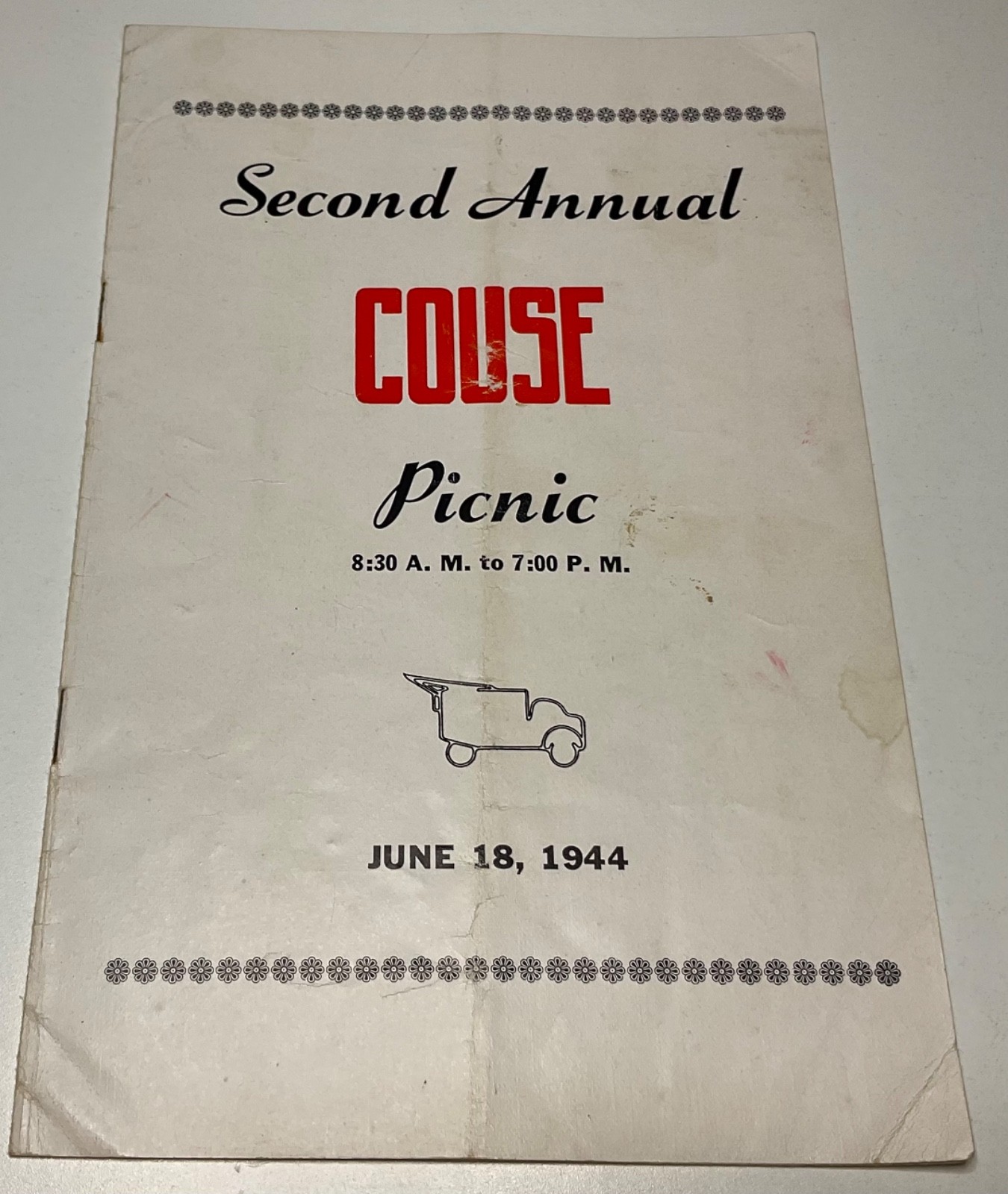 1944 WWII Couse Laboratories Army Navy E Award Newark NJ War Production Program