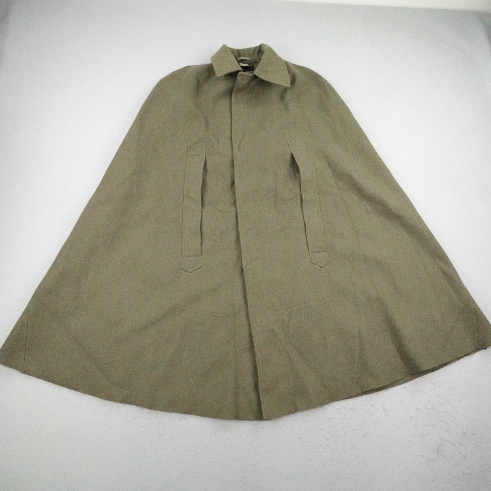 Vintage Yugoslavian Army Cape Wool Officer Coat Military 1976 Sarajevo Cold War