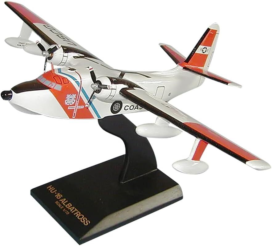 US Coast Guard Grumman HU-16 Albatross Desk Top Display Model 1/72 SC Airplane