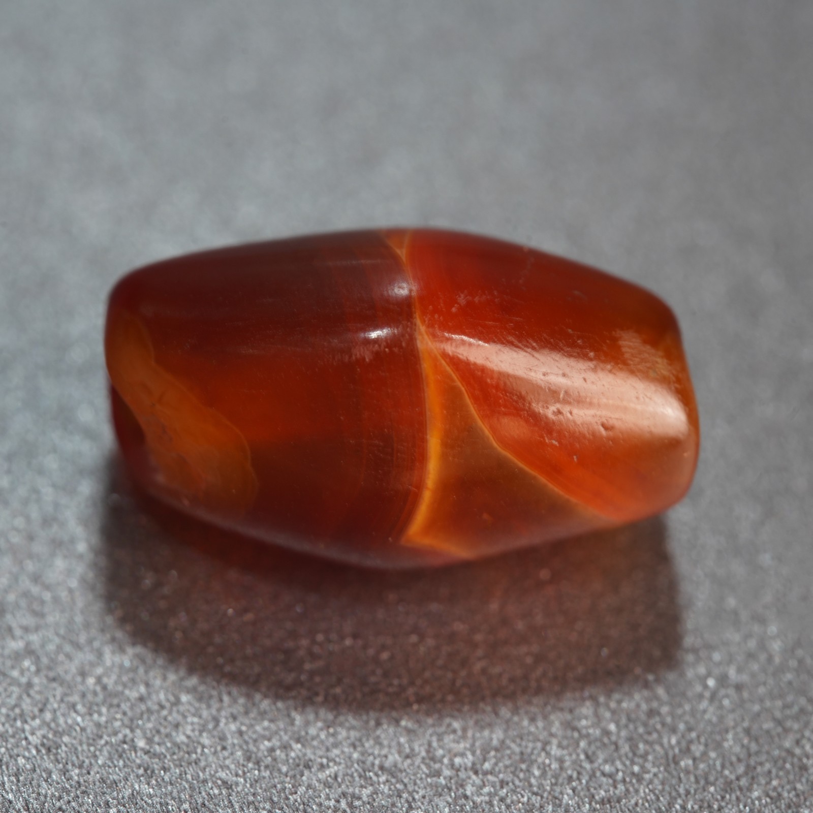 Antique Weathered Agate Bead, spiritual luck gem for craft and ornament 2.7g Antique Weathered Agate Bead, spiritual luck gem for craft and ornament 2.7g