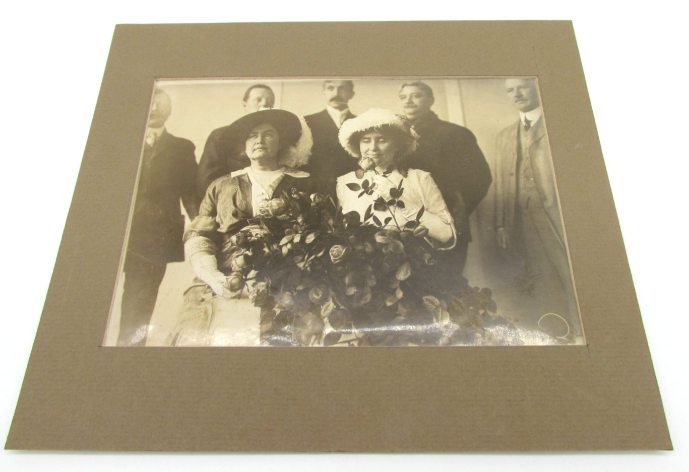 Original 1923 Helen Keller Bain News Service Press Photo Mary Copley Thaw