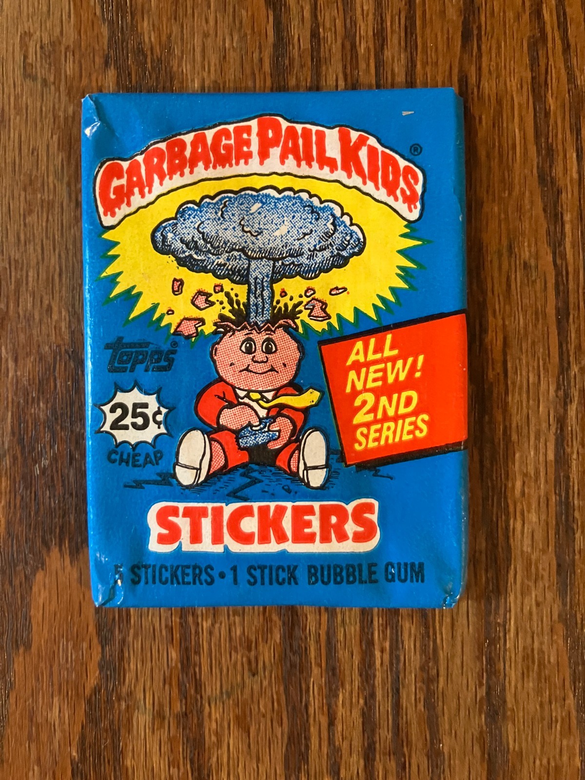 GPK series 2 unopened pack:  1985 TOPPS