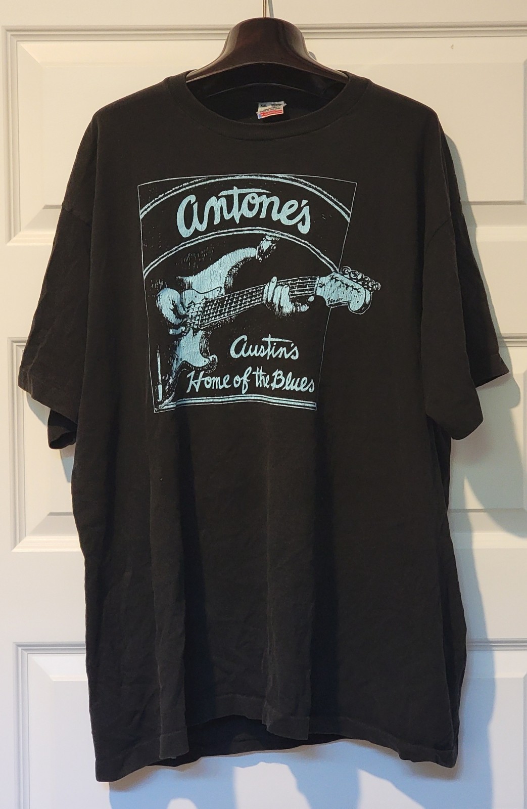 1991 Antone’s 16th Anniversary Austin\'s Home of the Blues T-Shirt Preshrunk XXL
