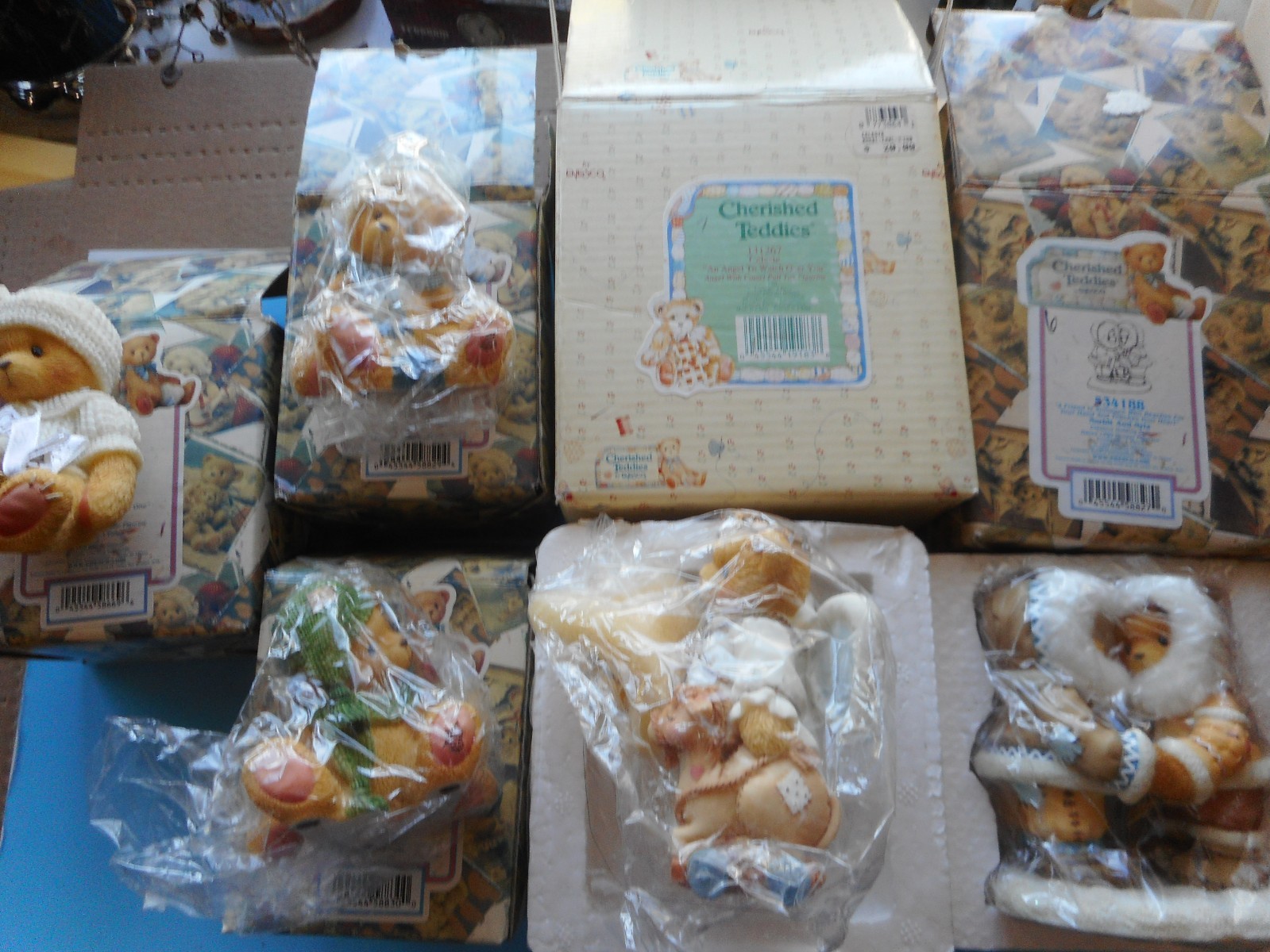 CHERISHED TEDDIES - LOT OF5 - OPENED BUT NEW - READ DESCRIPTION