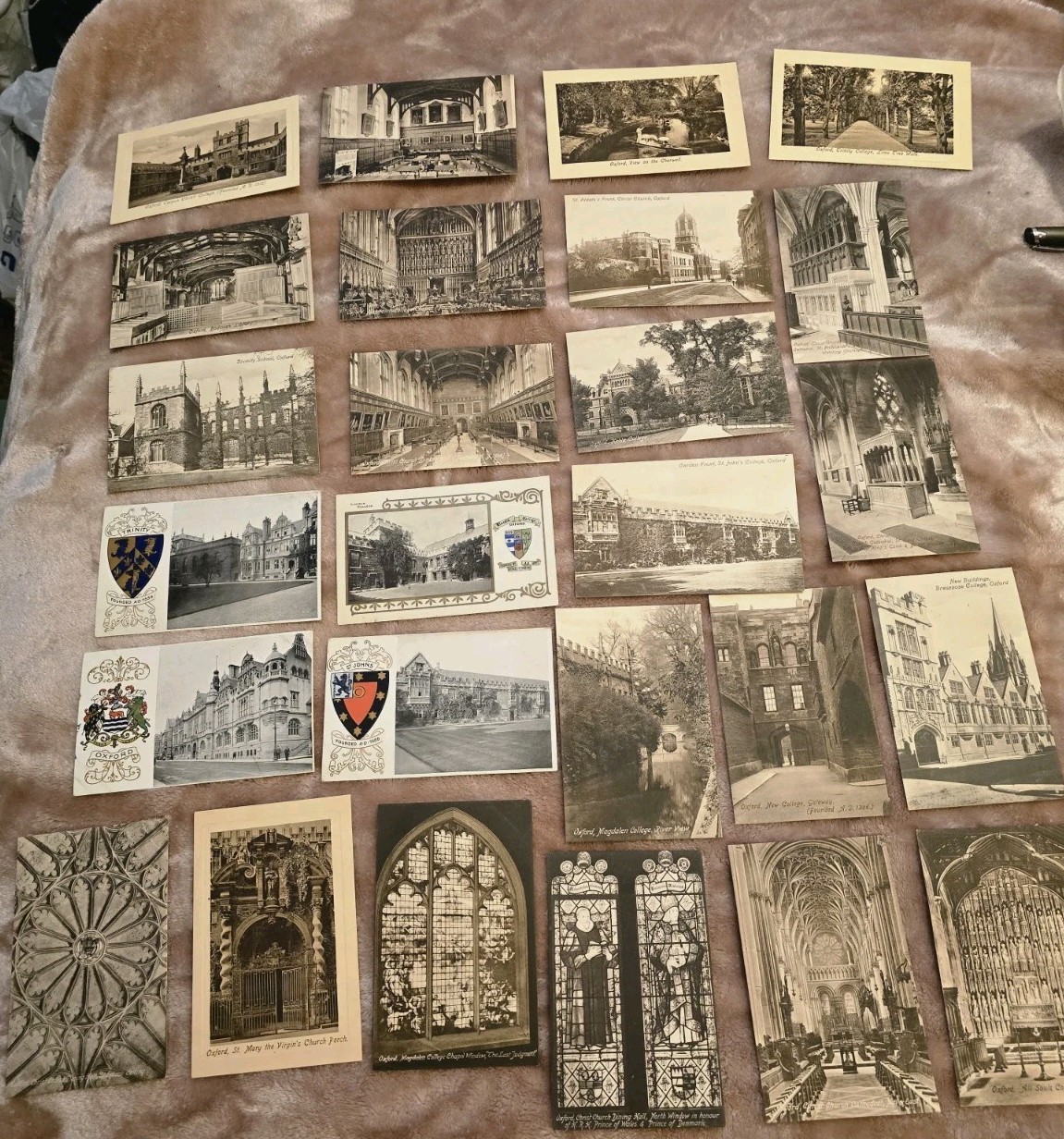 Oxford College, Oxford, England Vintage Postcards Lot of 26 Oxford College, Oxford, England Vintage Postcards Lot of 26