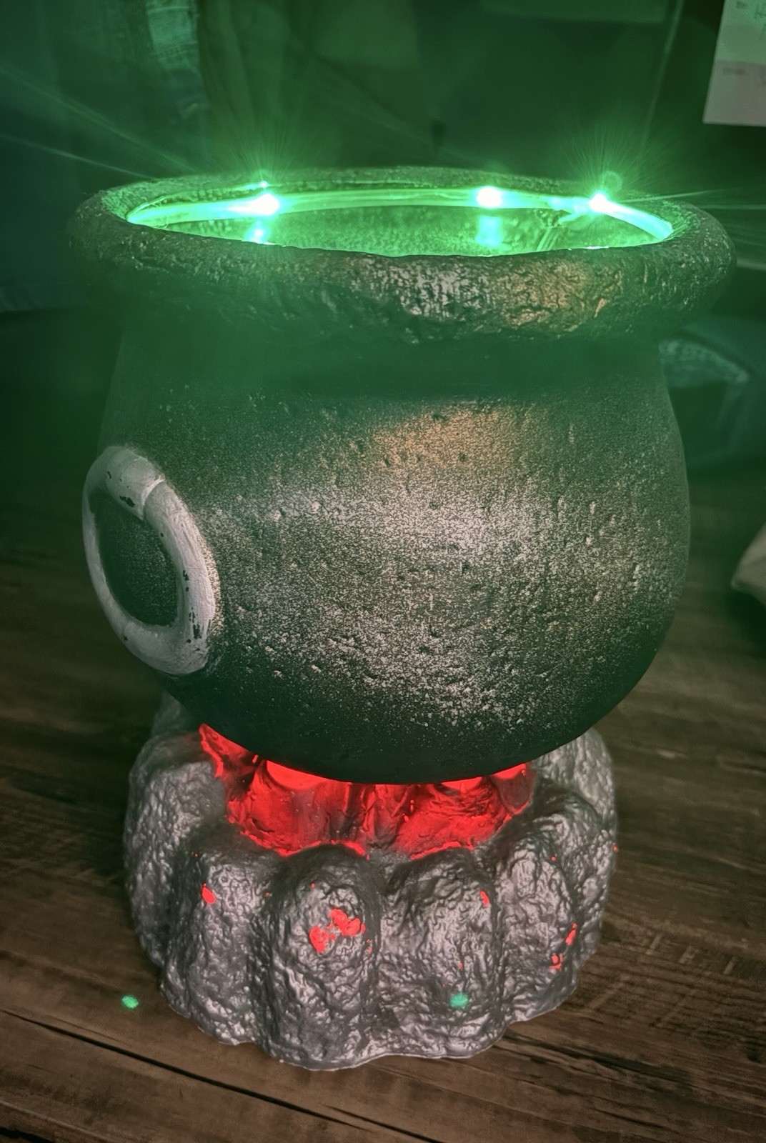 Halloween Light Up Witch Cauldron