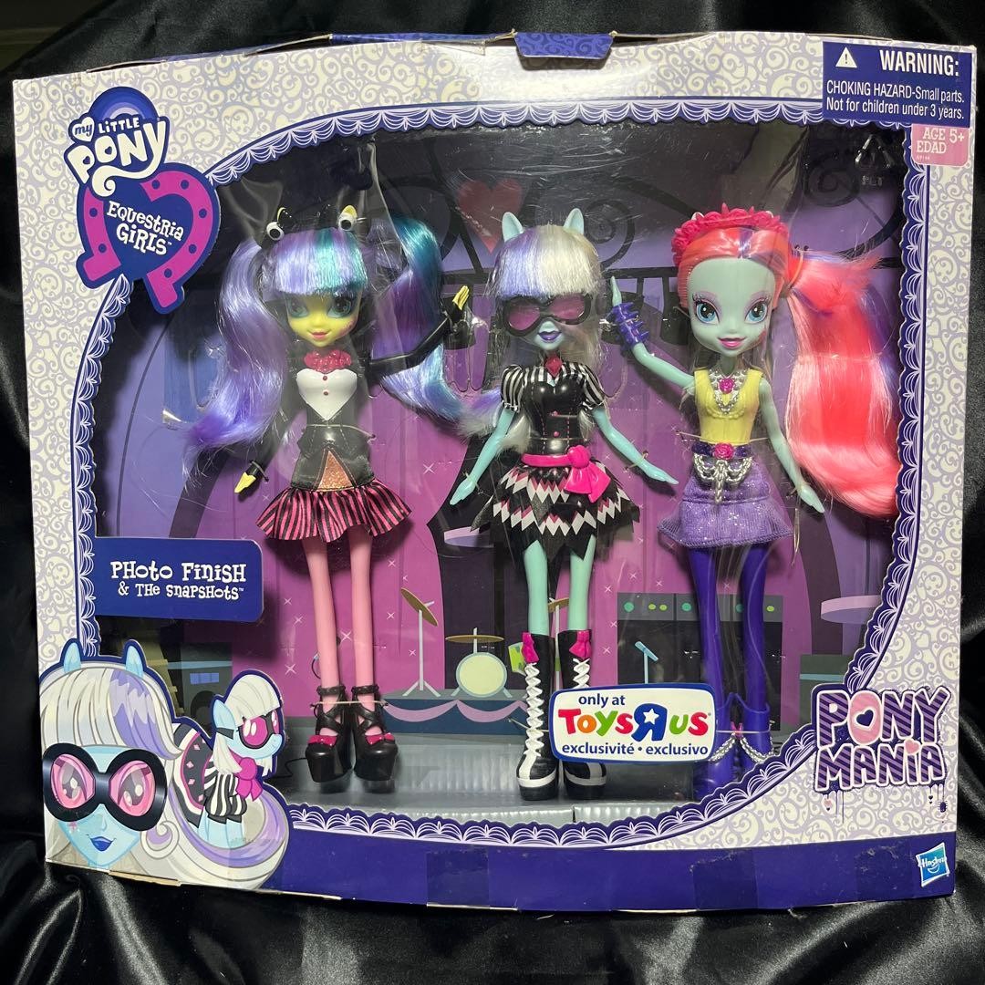 [Overseas Limited Rare] My Little Pony Equestria Girls Figure 3-Piece Set