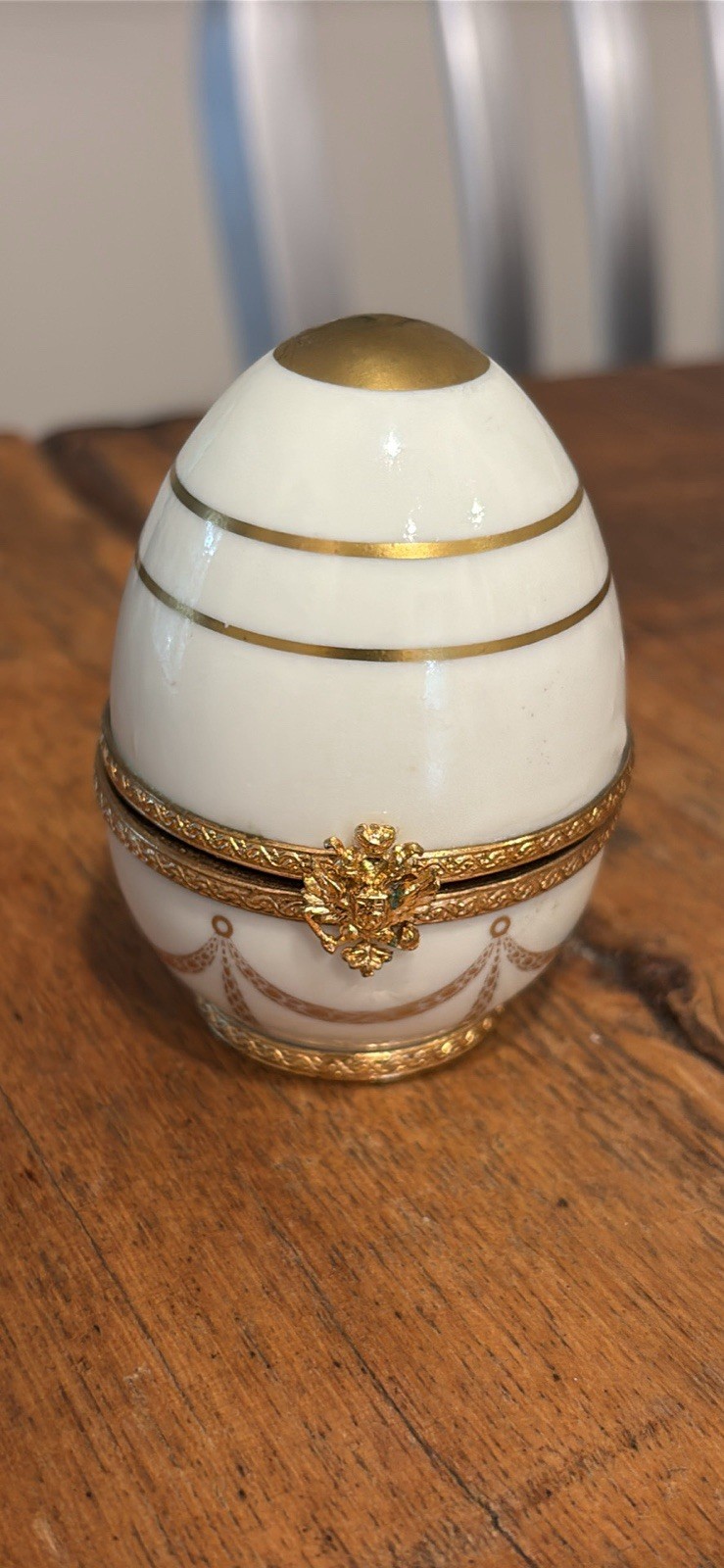 Faberge Egg Trinket Box