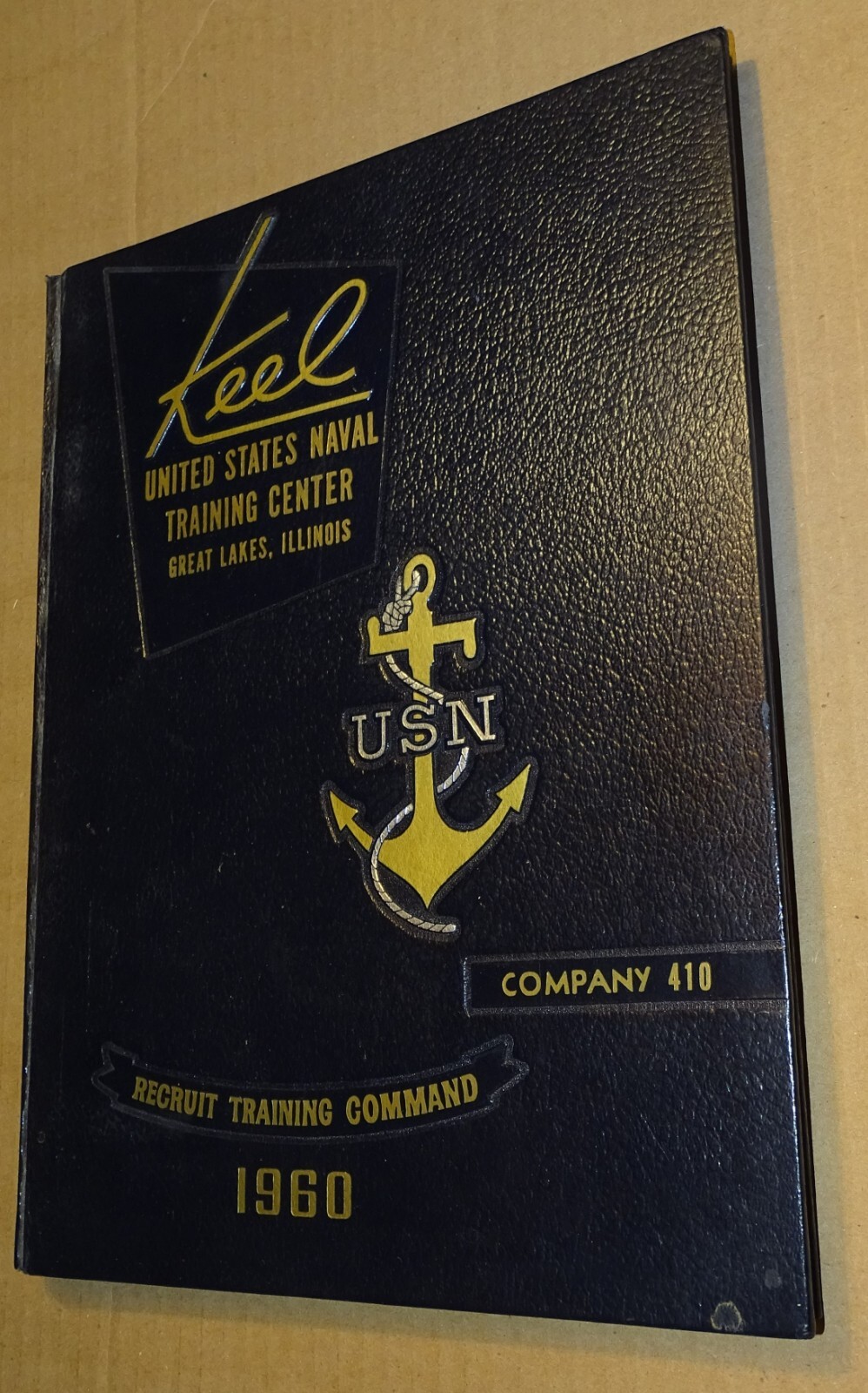 1960 Keel U.S. Naval Training Center Great Lakes Illinois Co. 410 Yearbook, etc. 1960 Keel U.S. Naval Training Center Great Lakes Illinois Co. 410 Yearbook, etc.