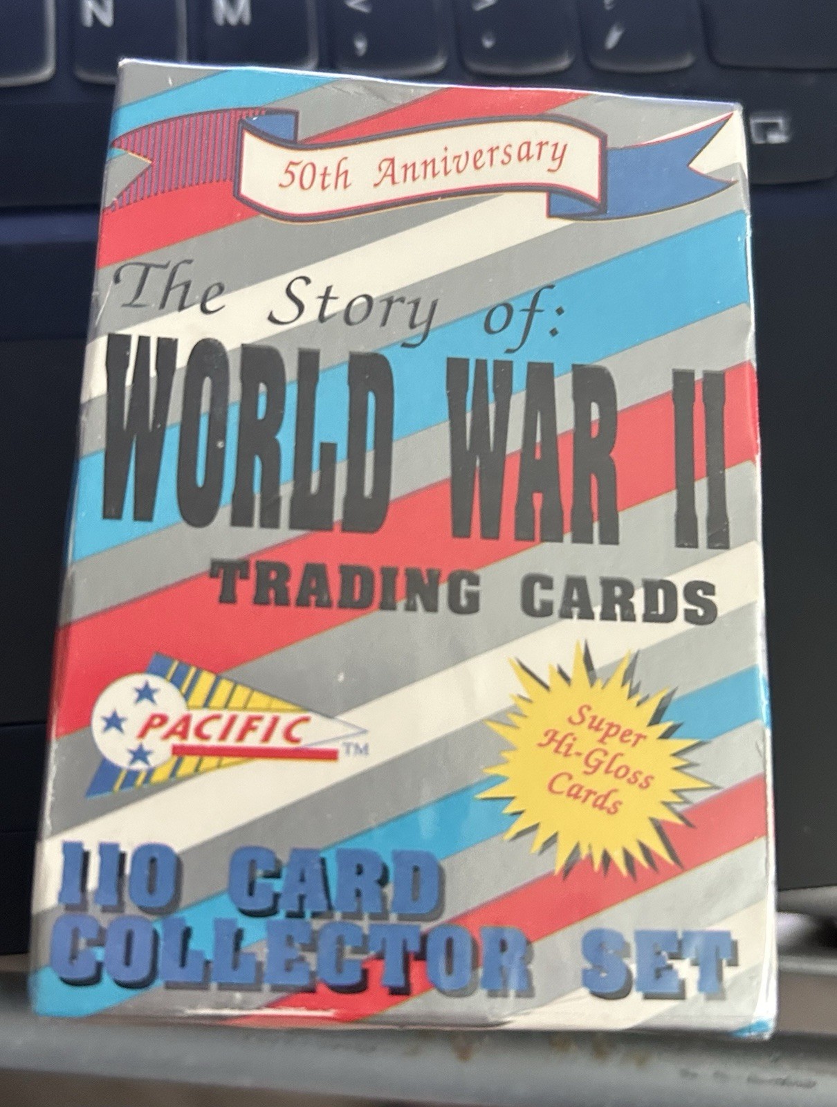 Story Of World War Ii 50Th Anniversary 110 Card Glossy Box 1992 Sealed Story Of World War Ii 50Th Anniversary 110 Card Glossy Box 1992 Sealed