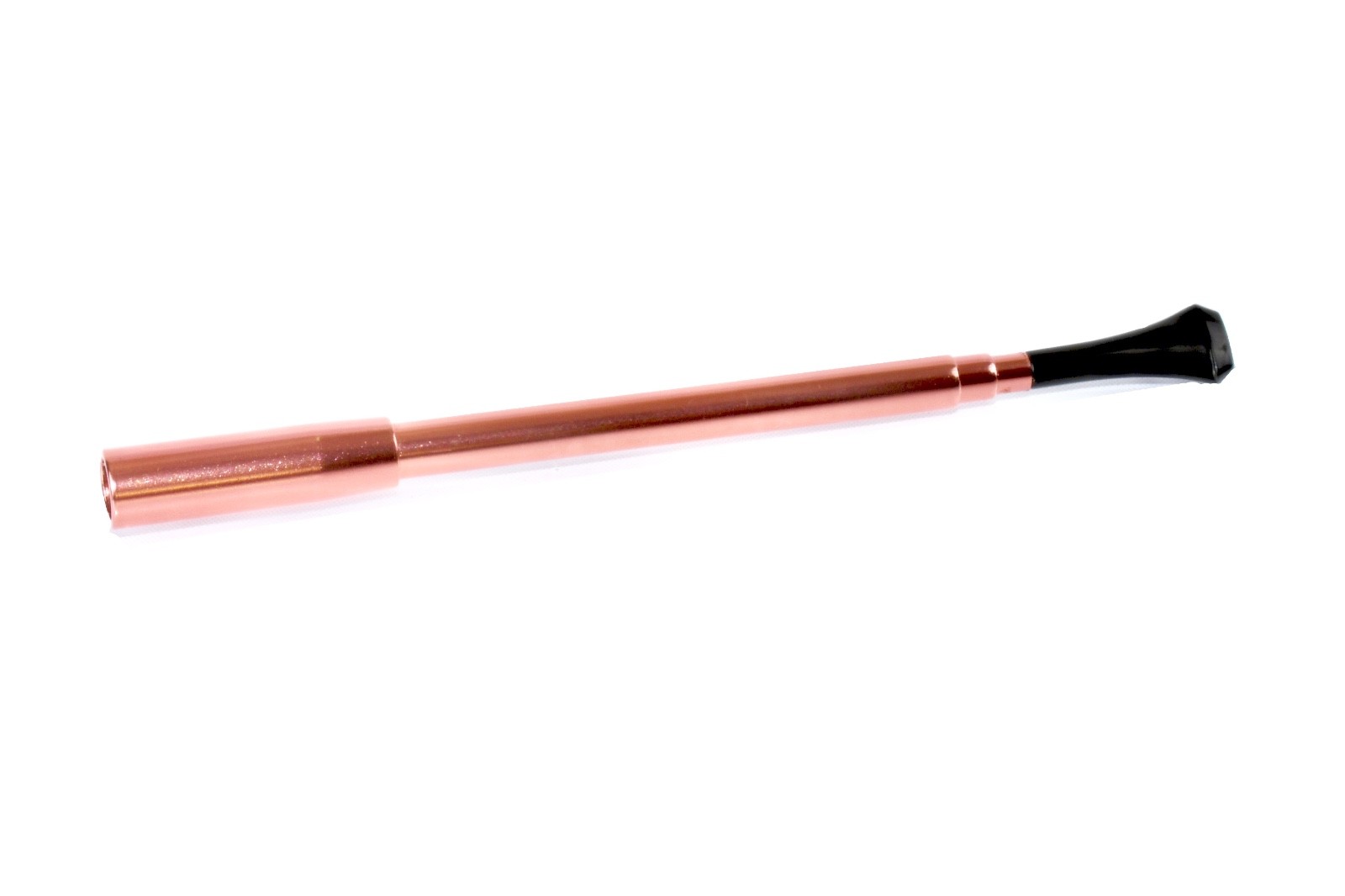 Utopiat Holly Vintage Iconic Metallic Cigarette Holder Women in Lustrous Rose