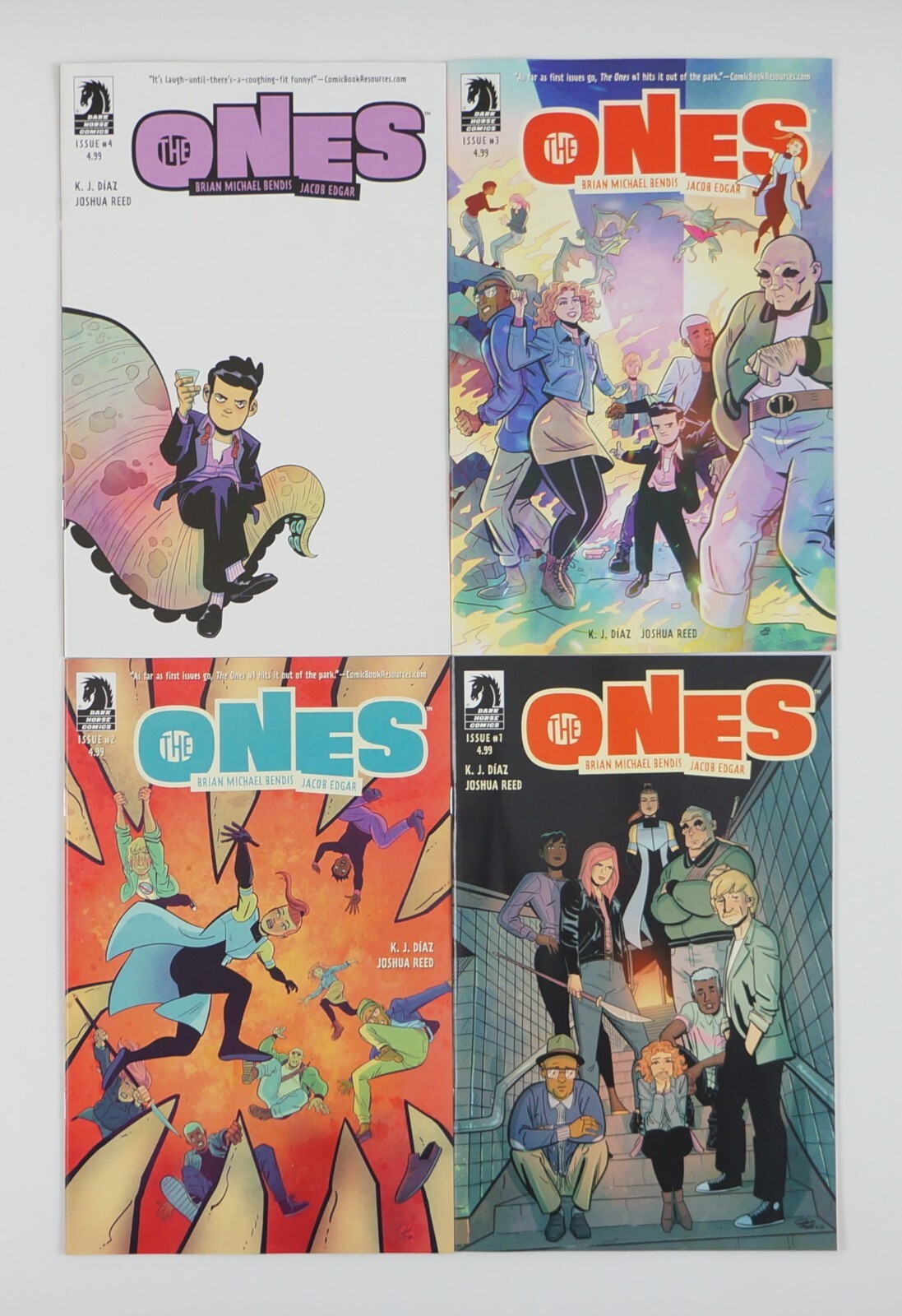 the Ones #1-4 VF/NM complete series Dark Horse Brian Bendis Jacob Edgar set 2 3 the Ones #1-4 VF/NM complete series Dark Horse Brian Bendis Jacob Edgar set 2 3
